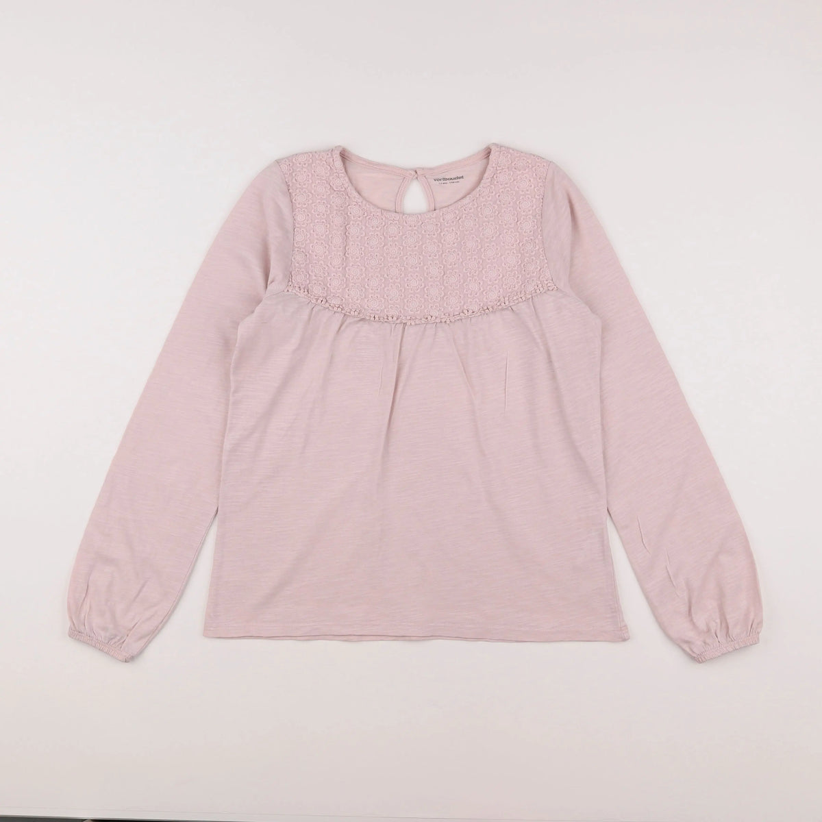 Vertbaudet - tee-shirt rose - 12 ans