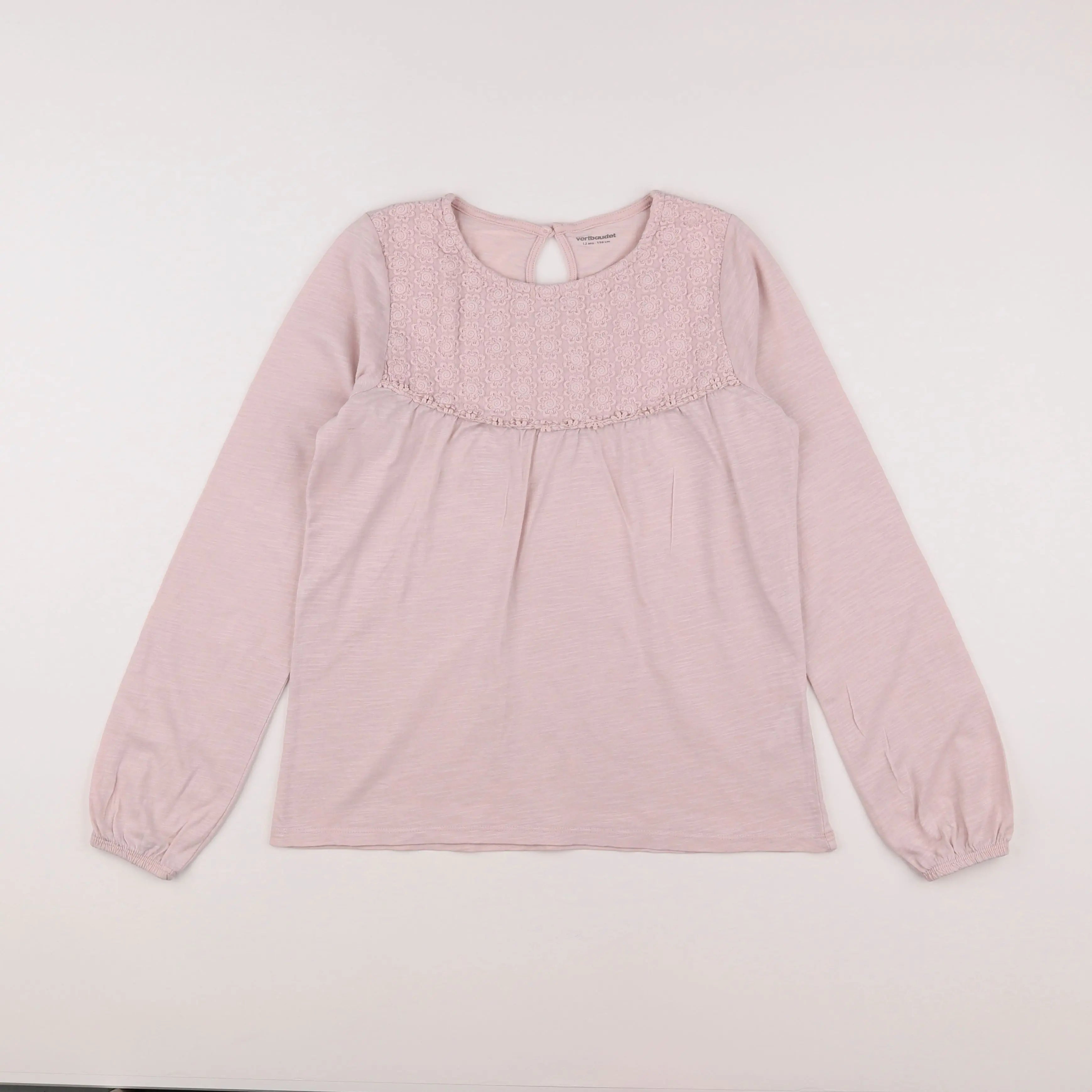 Vertbaudet - tee-shirt rose - 12 ans