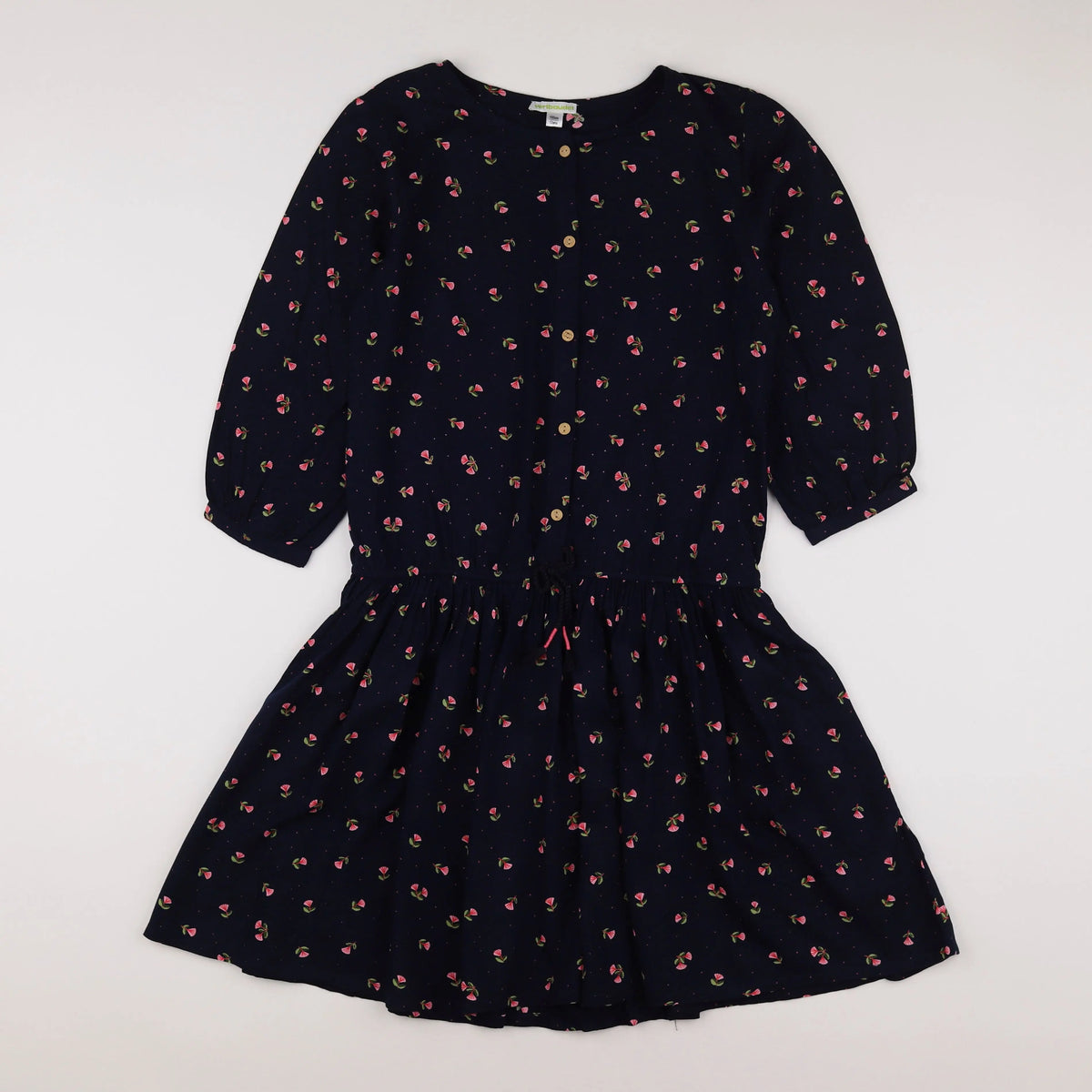 Vertbaudet - robe bleu - 12 ans