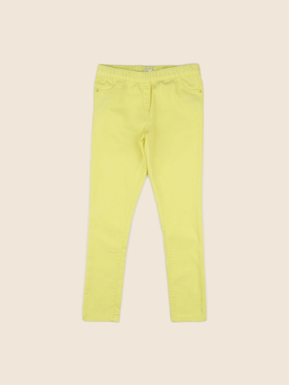 Vertbaudet - jegging jaune - 12 ans