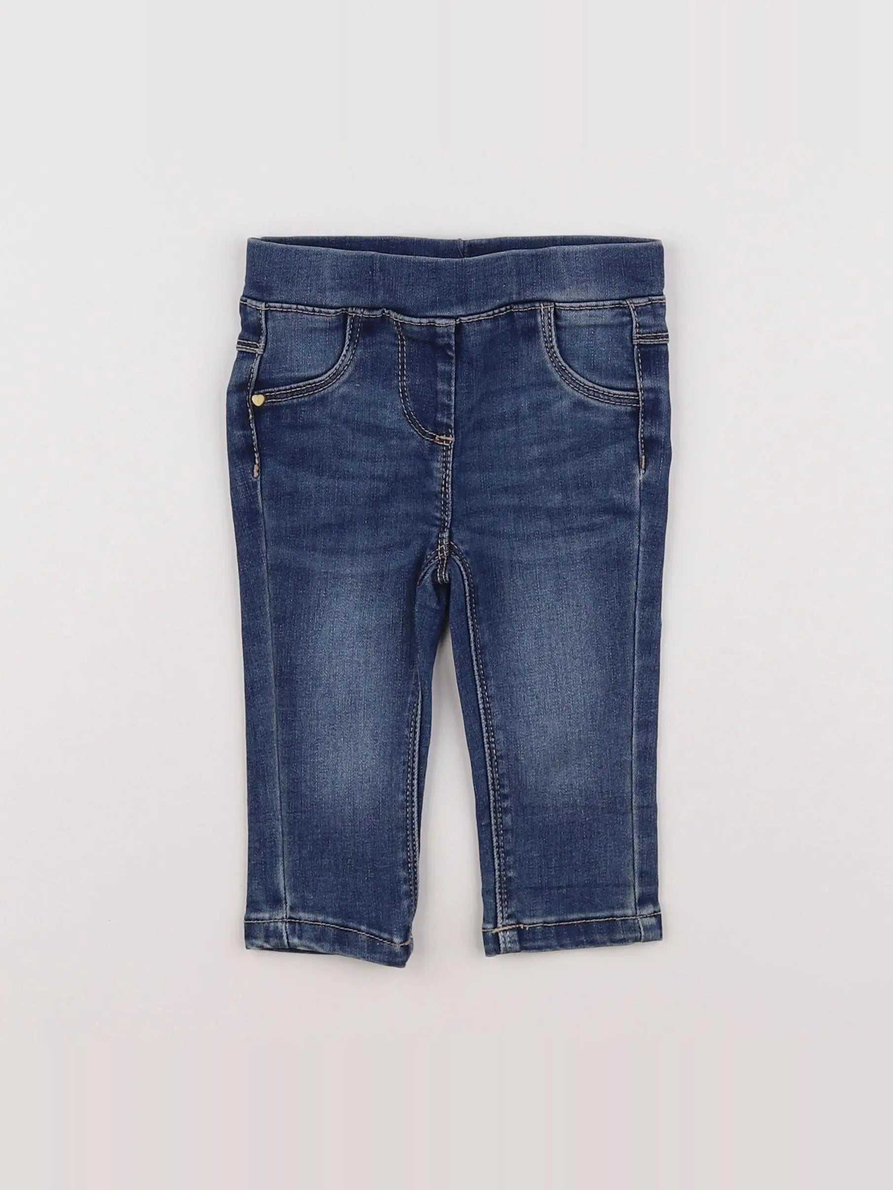 Tape à l'oeil - jegging bleu - 9 mois