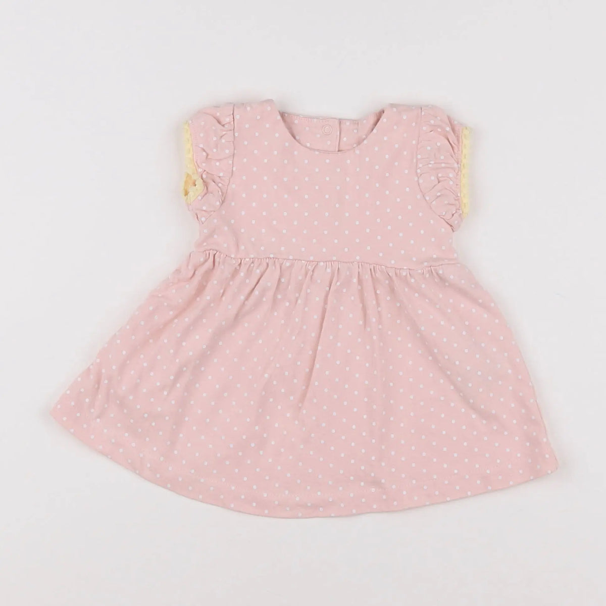 Vertbaudet - robe rose - 3 mois