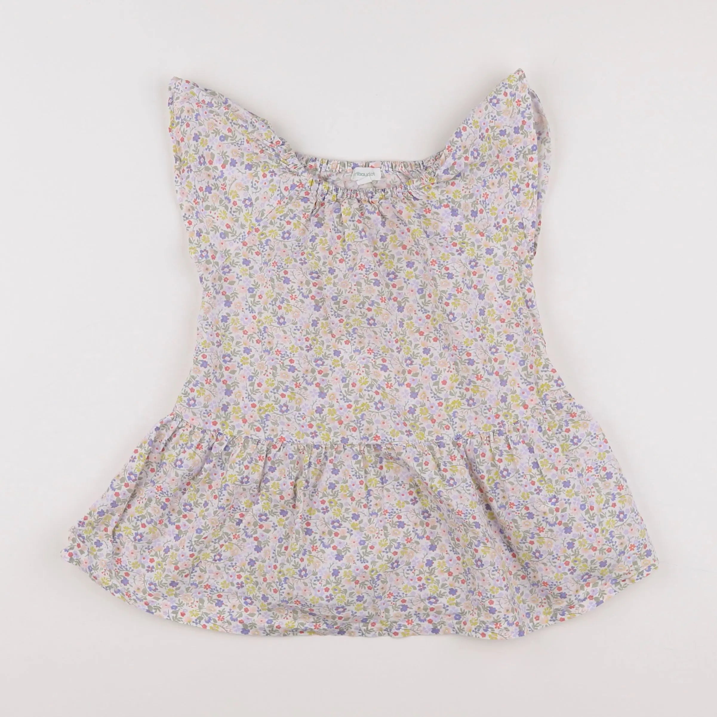 Vertbaudet - robe multicolore - 18 mois