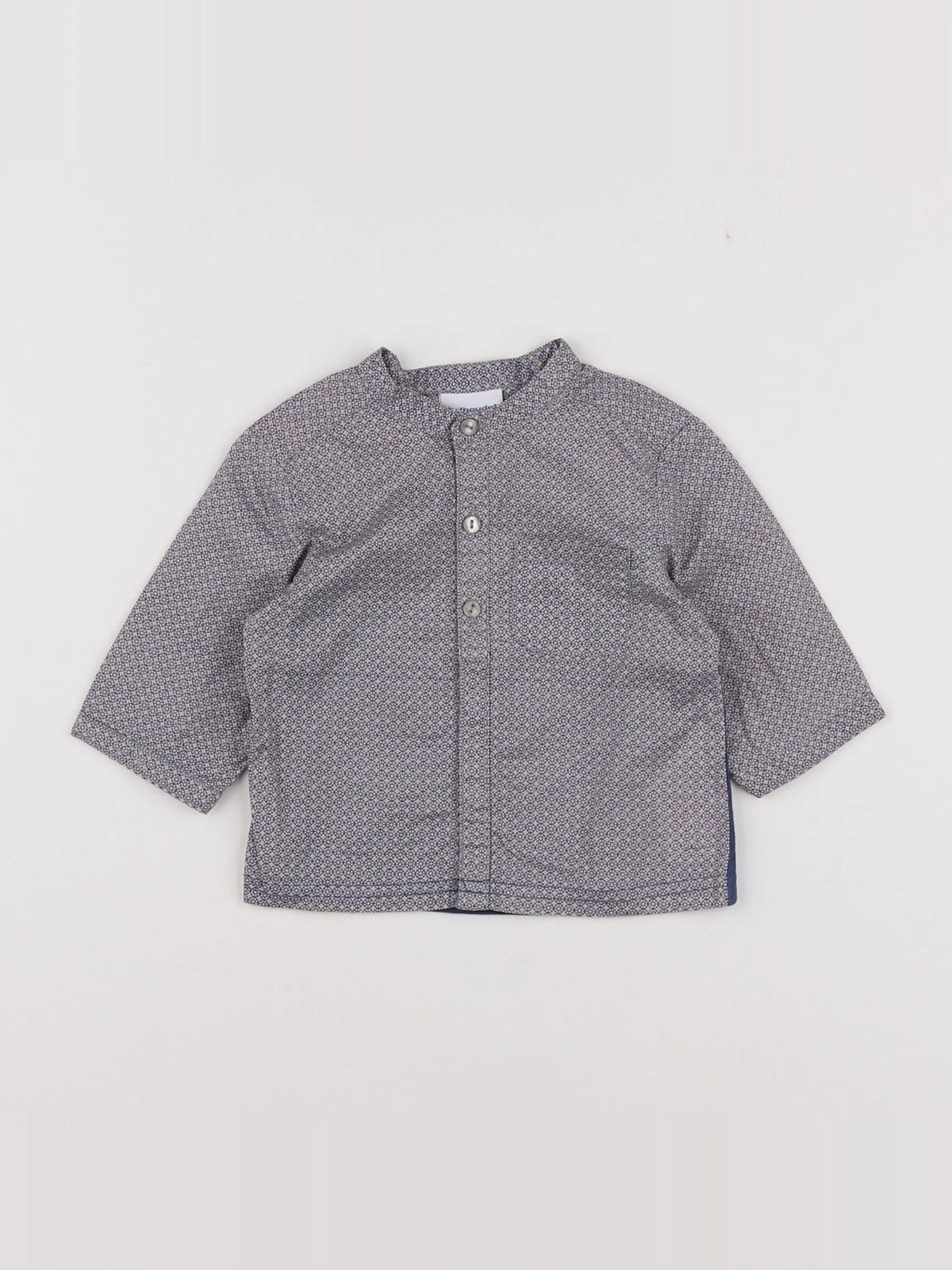 Vertbaudet - chemise bleu - 3 mois