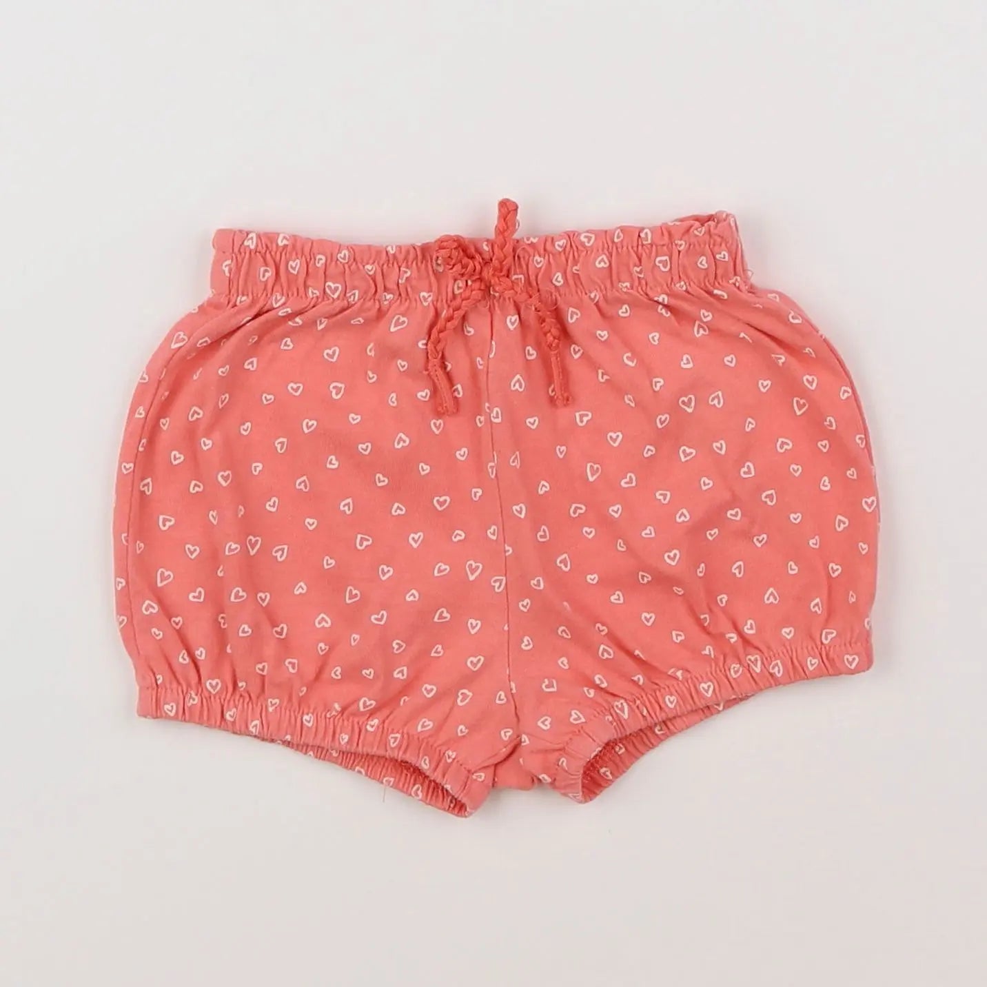 Vertbaudet - short rose - 12 mois