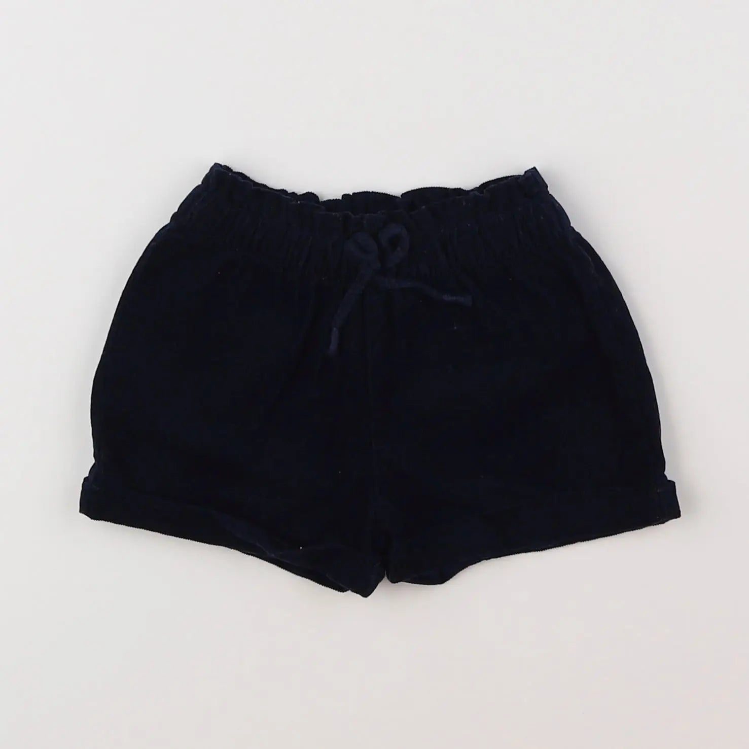 Vertbaudet - short bleu - 12 mois