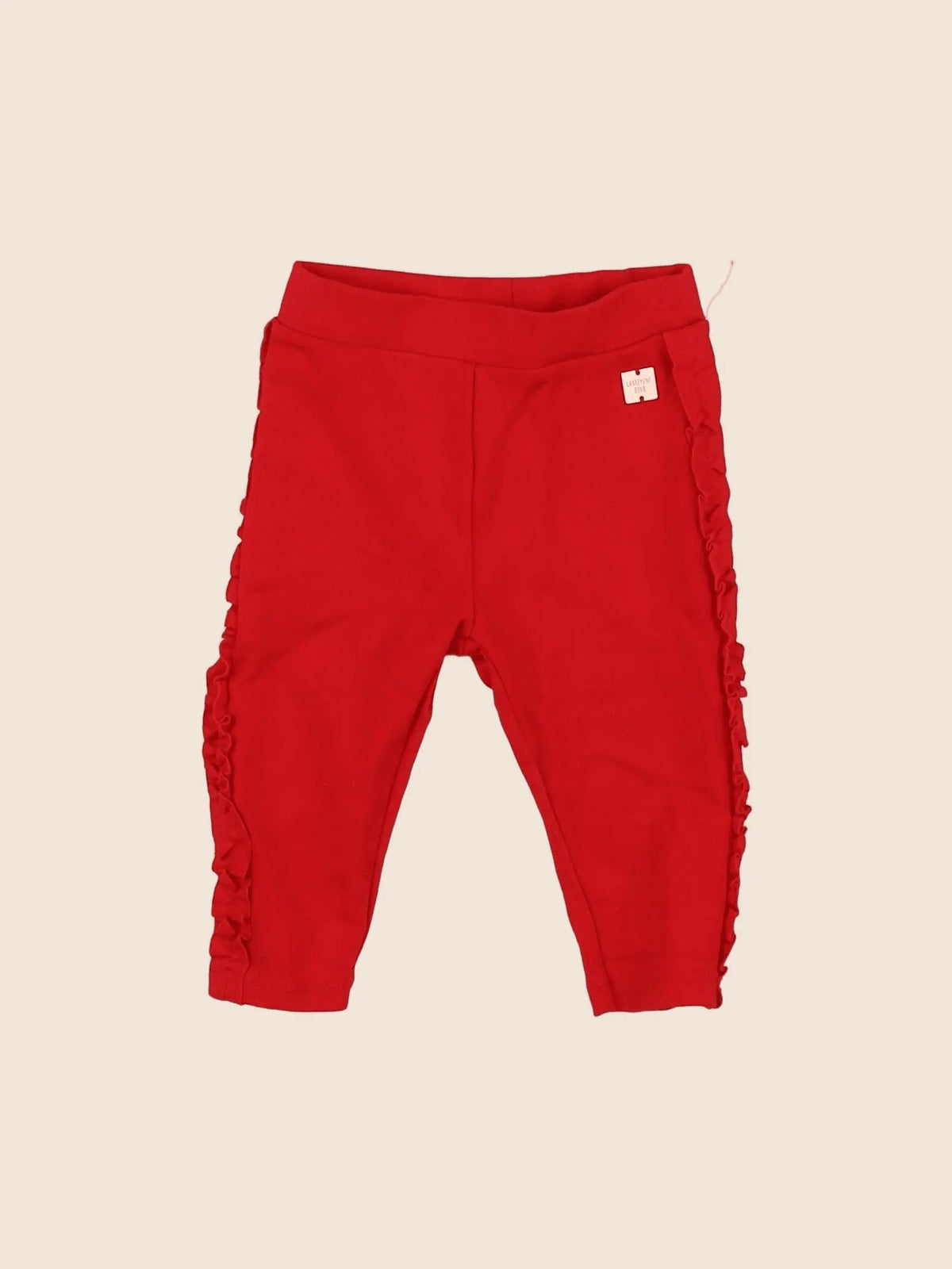 Carrément Beau - legging rouge - 6 mois