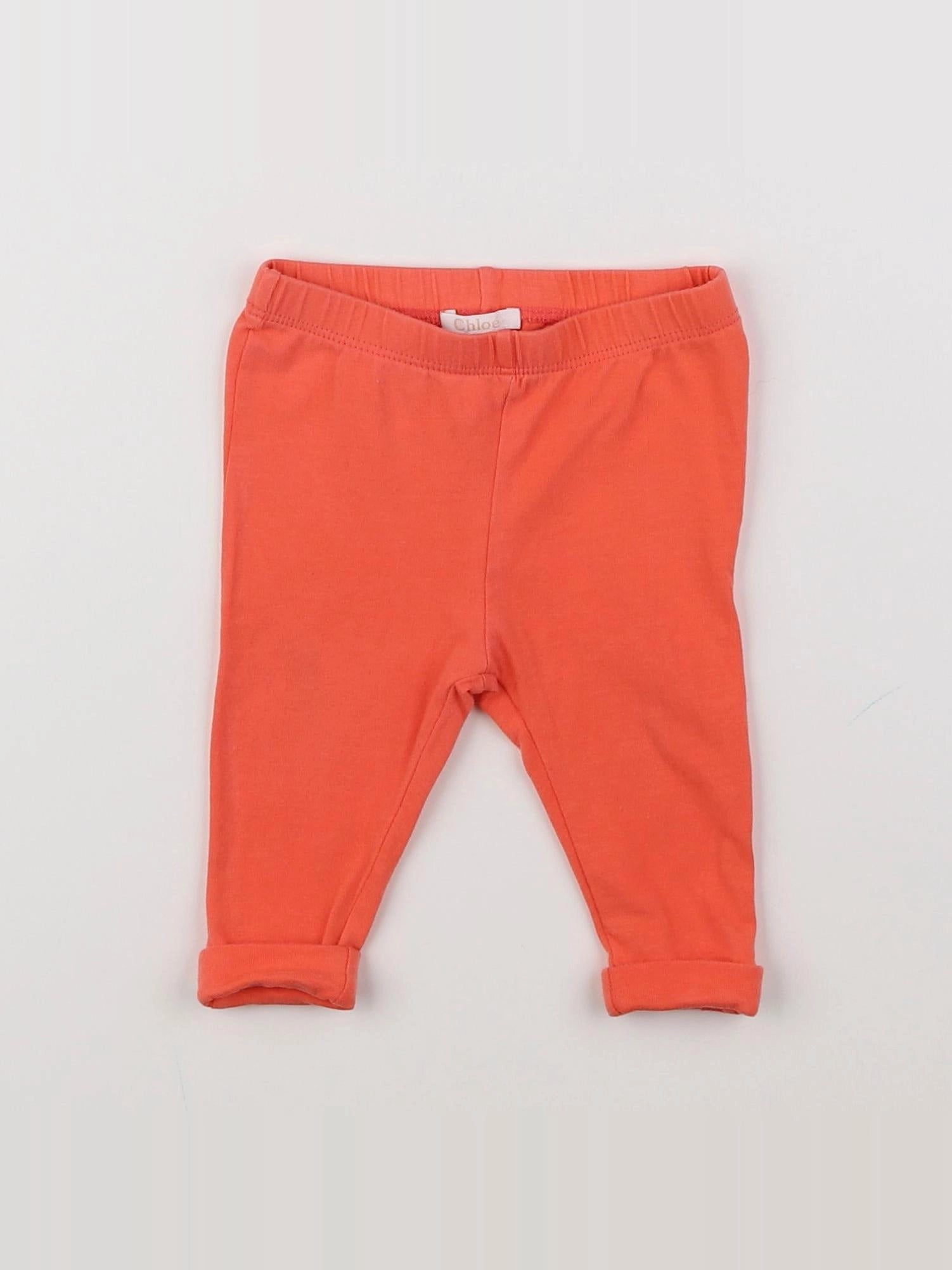 Chloé - legging rose - 6 mois