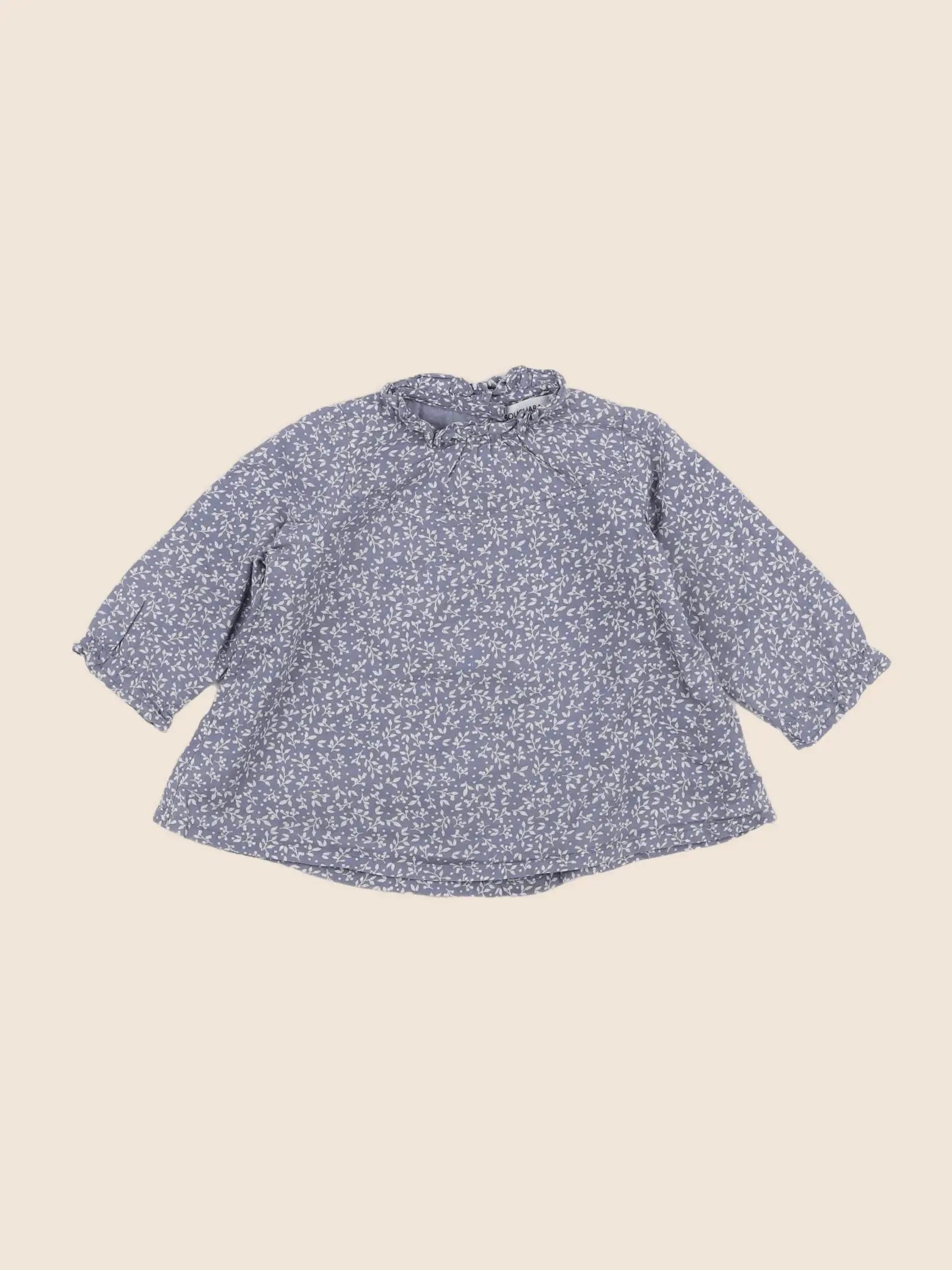 Bouchara - blouse bleu - 6 mois
