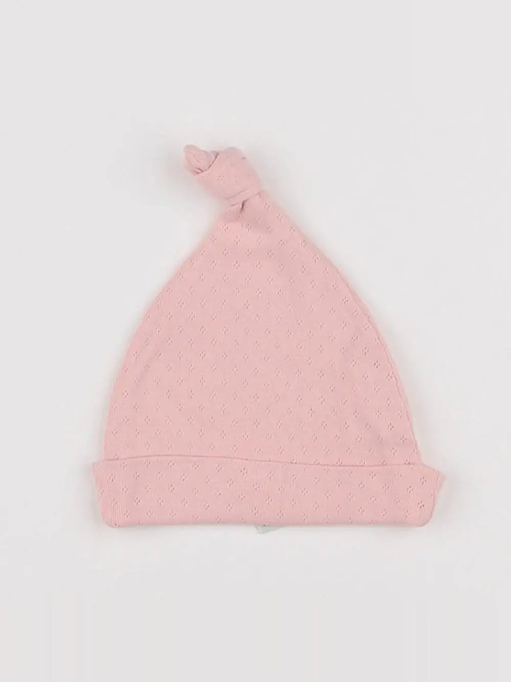 Vertbaudet - bonnet rose - 3/6 mois