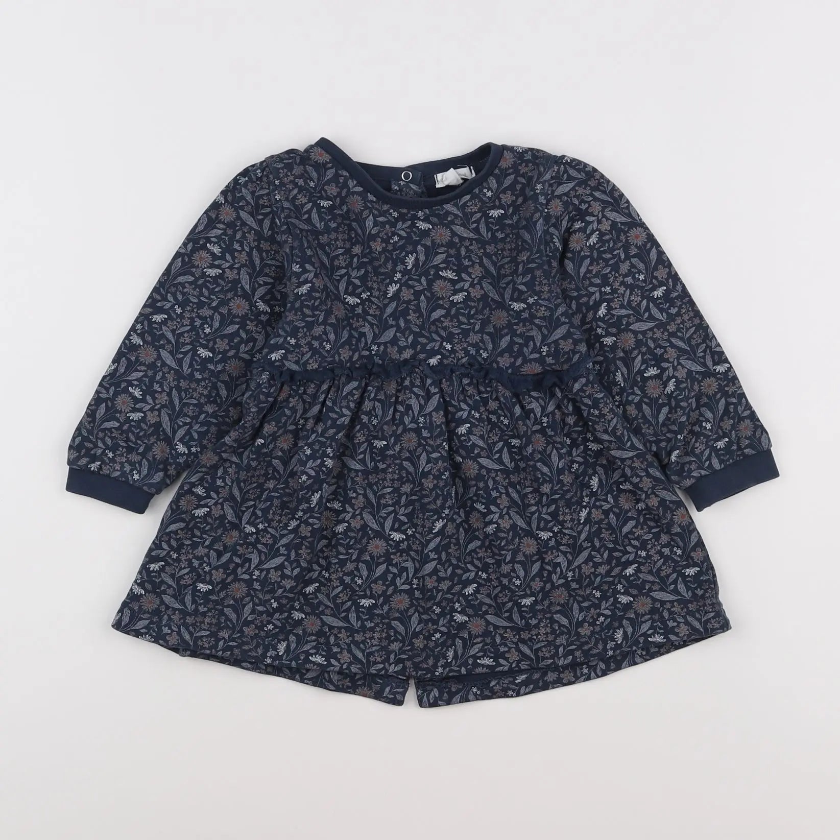 Vertbaudet - robe bleu - 2 ans