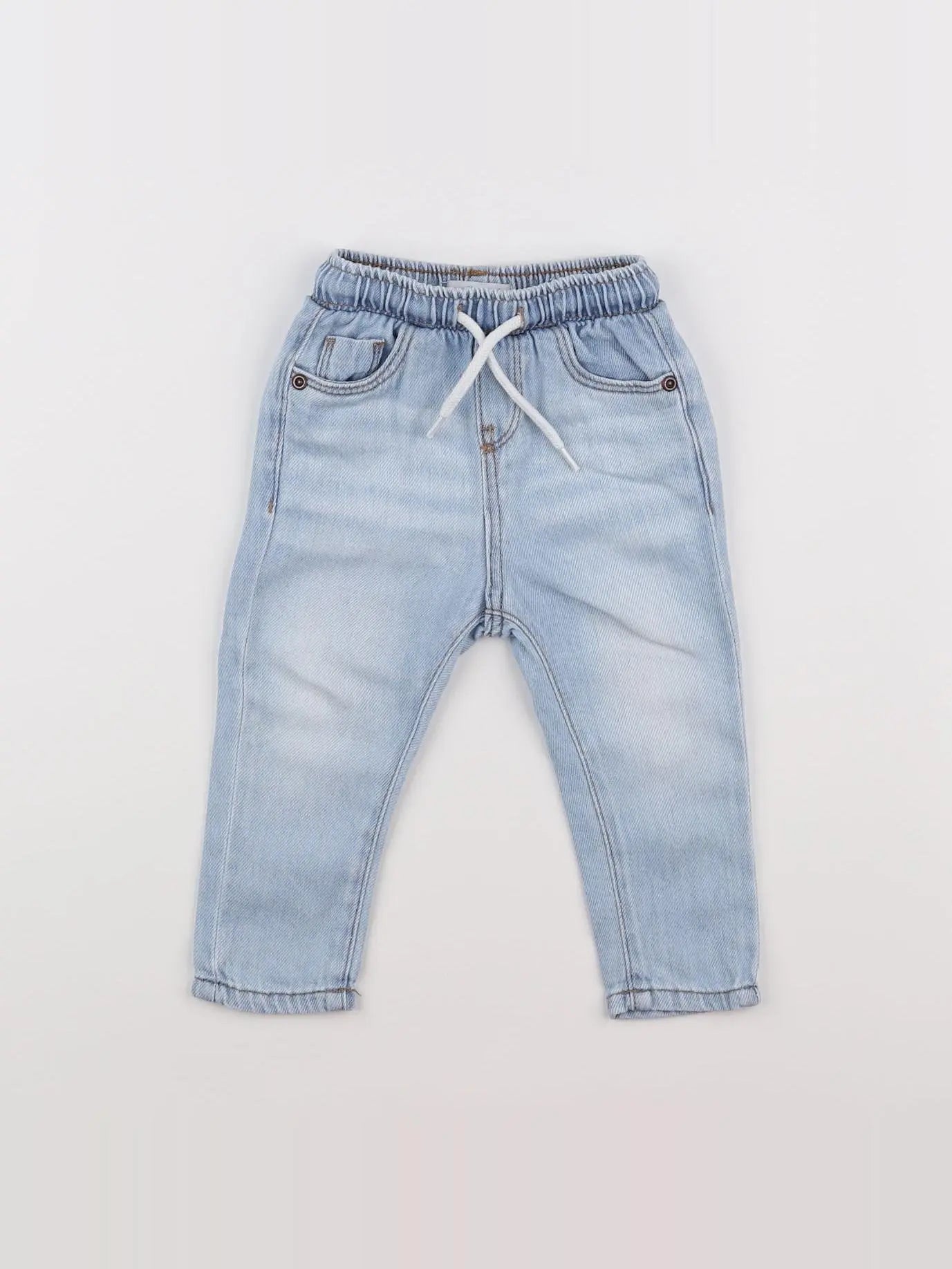 Vertbaudet - jean bleu - 9 mois