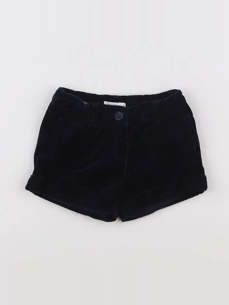 Boutchou - short bleu - 6 mois