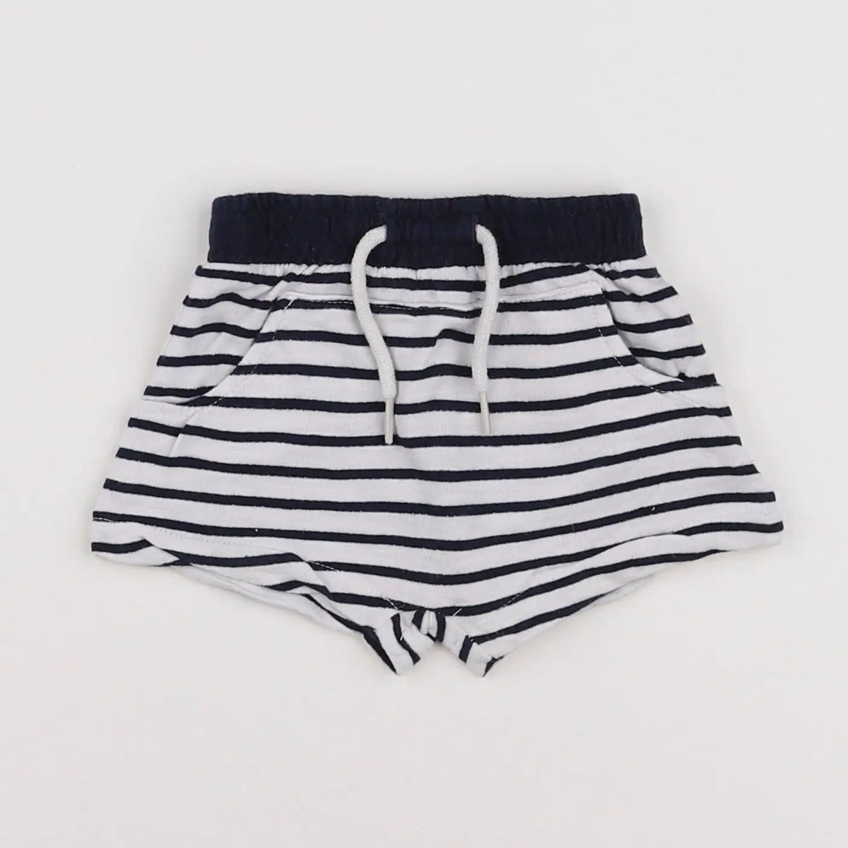 Vertbaudet - short blanc - 6 mois