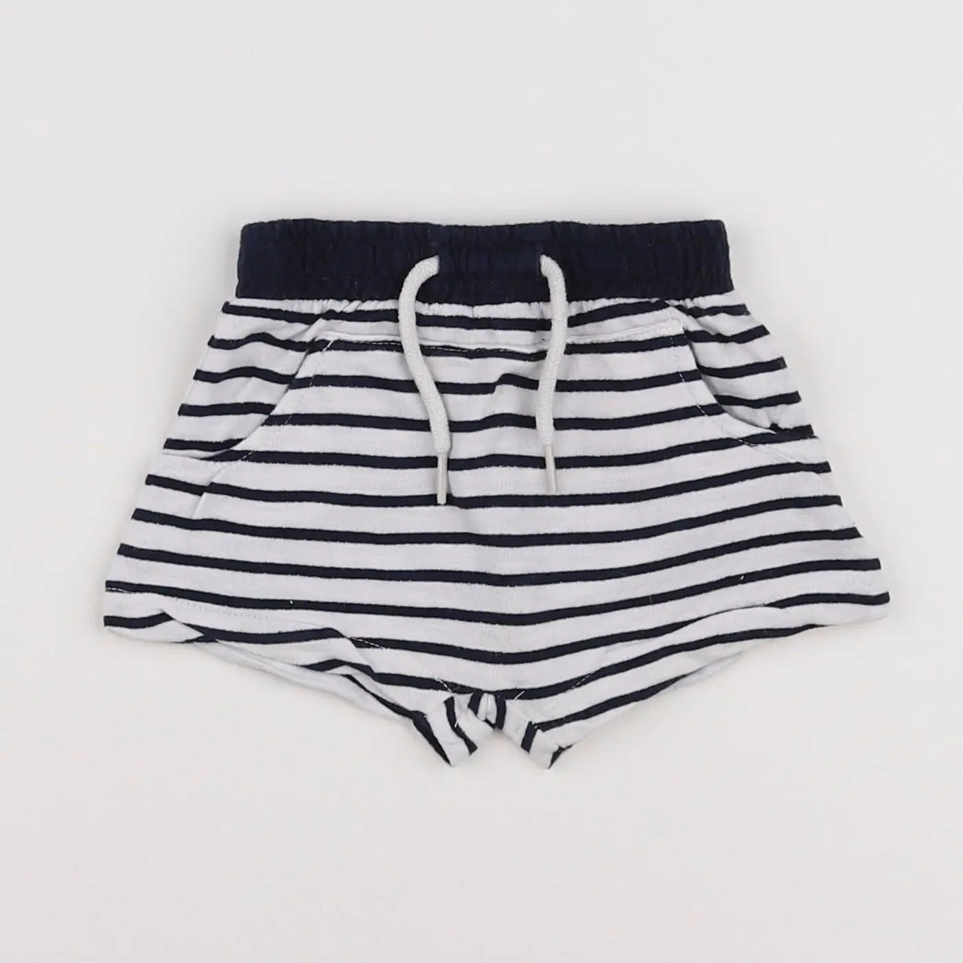 Vertbaudet - short blanc - 6 mois