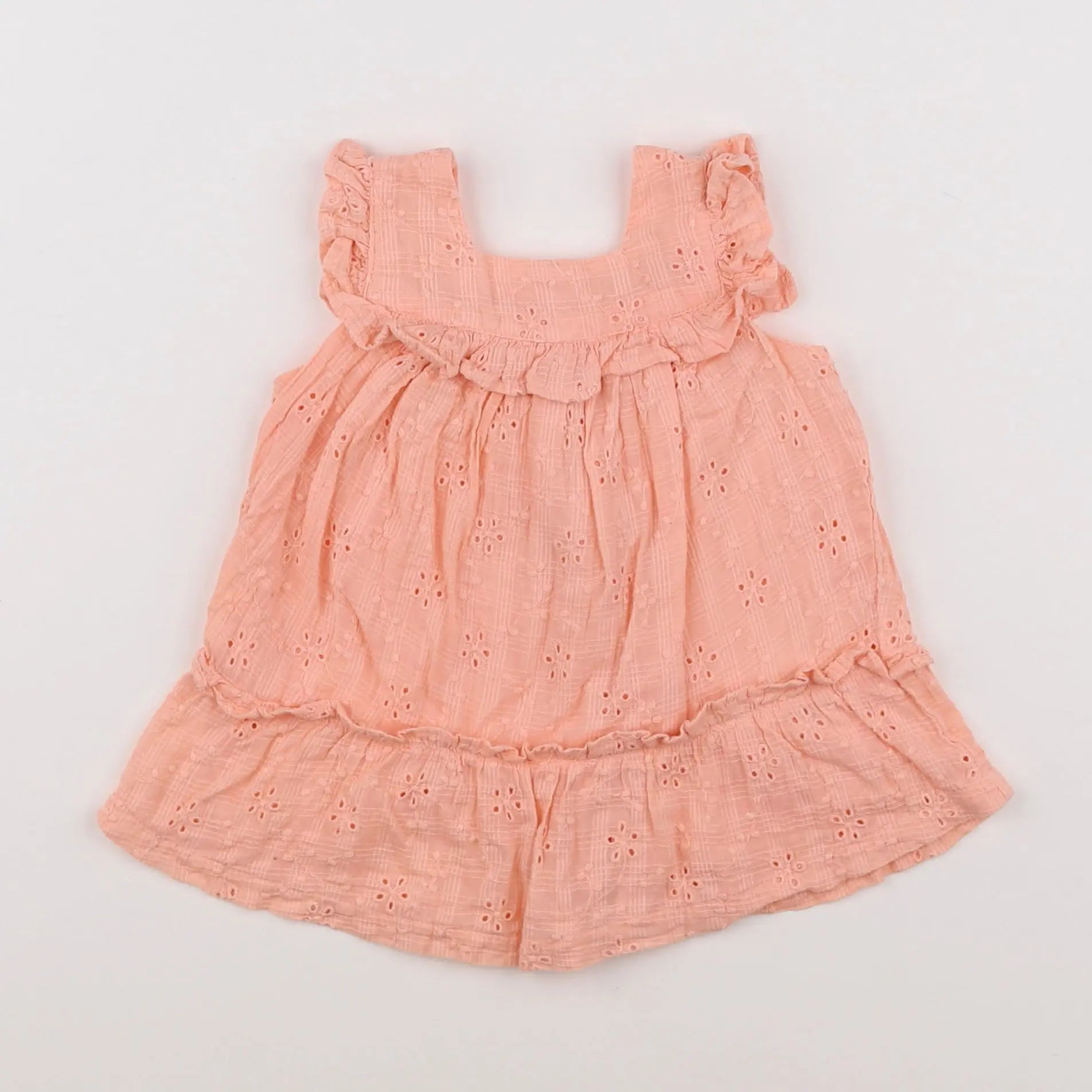 Vertbaudet - robe rose - 6 mois