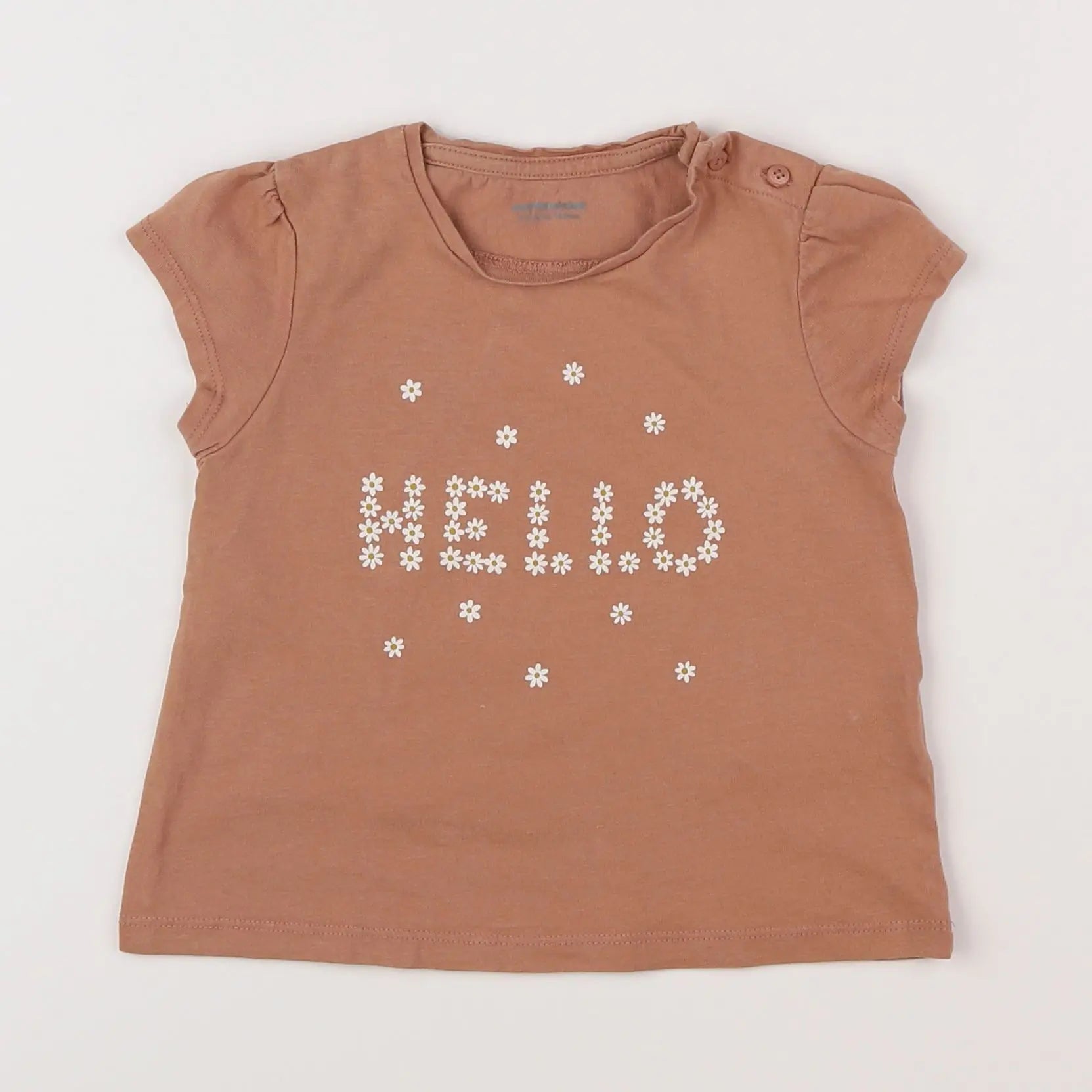 Vertbaudet - tee-shirt rose - 2 ans