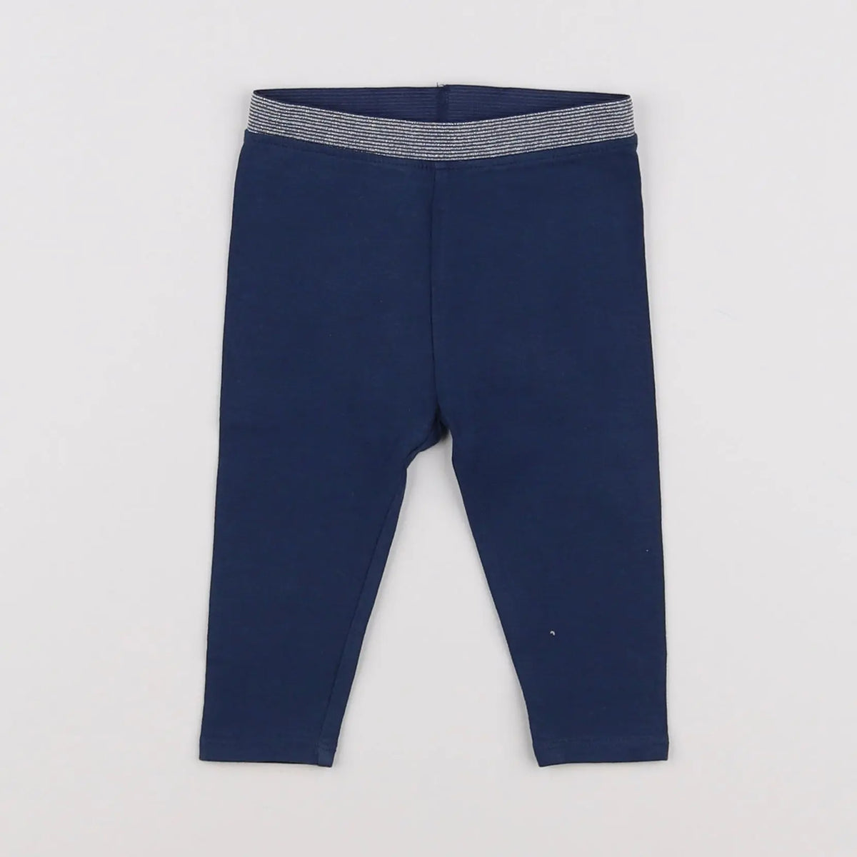 Vertbaudet - legging bleu - 6 mois