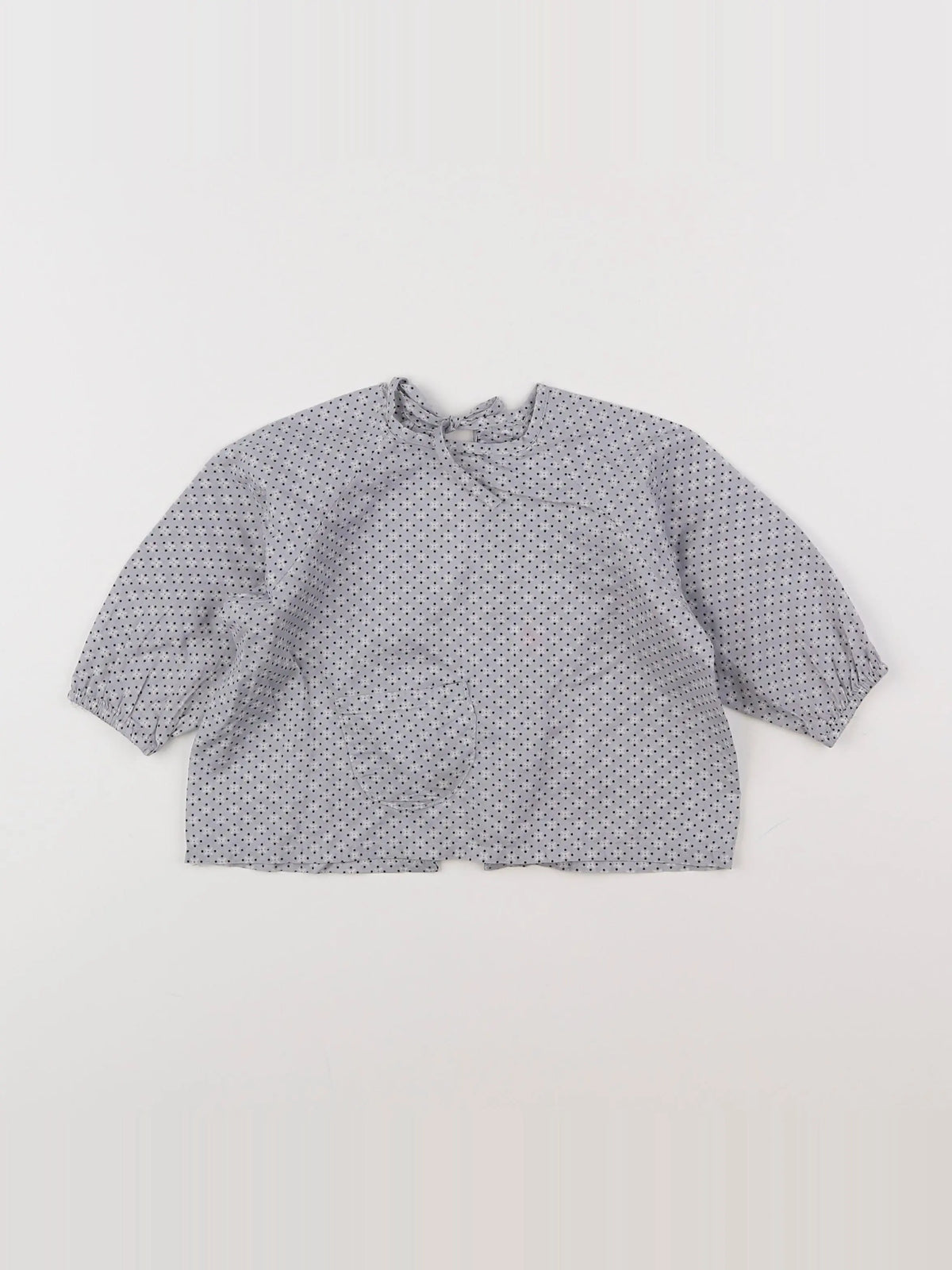 Petit Pan - blouse gris - 6 mois