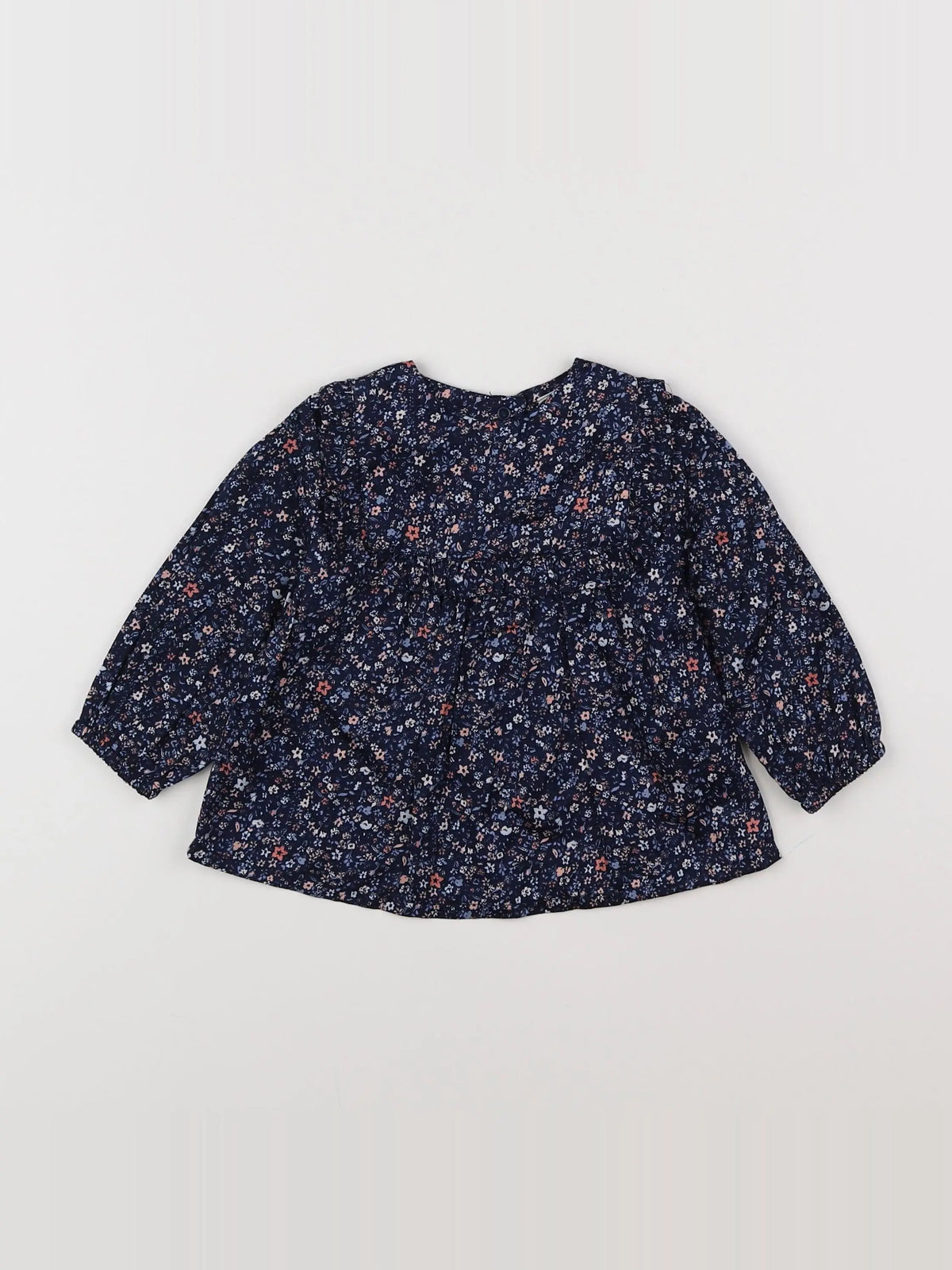 Tape à l'oeil - blouse bleu - 9 mois