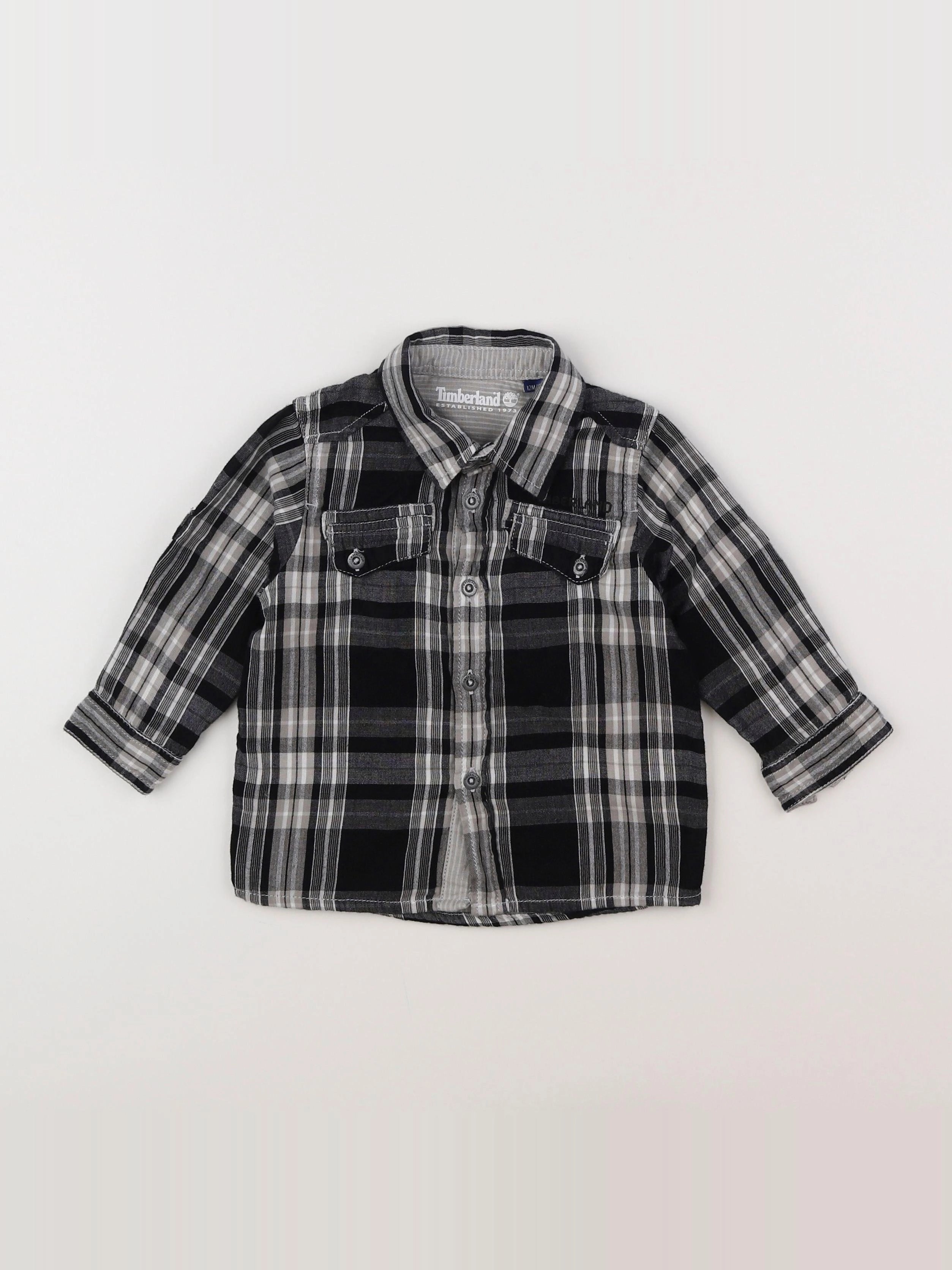 Timberland - chemise noir - 12 mois