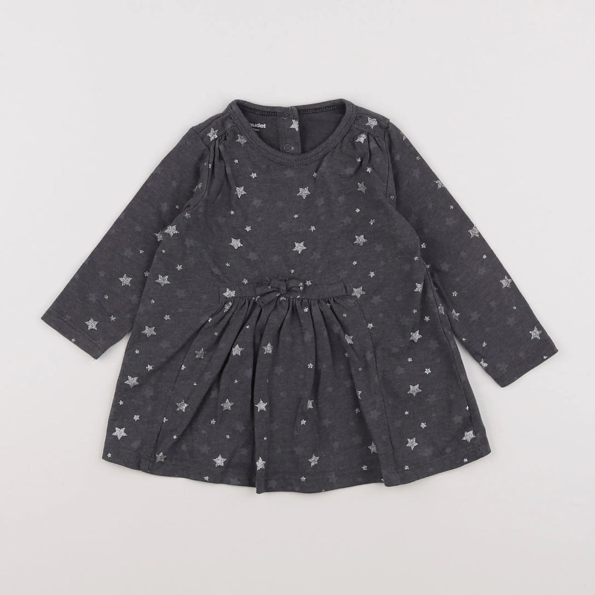 Vertbaudet - robe gris - 6 mois