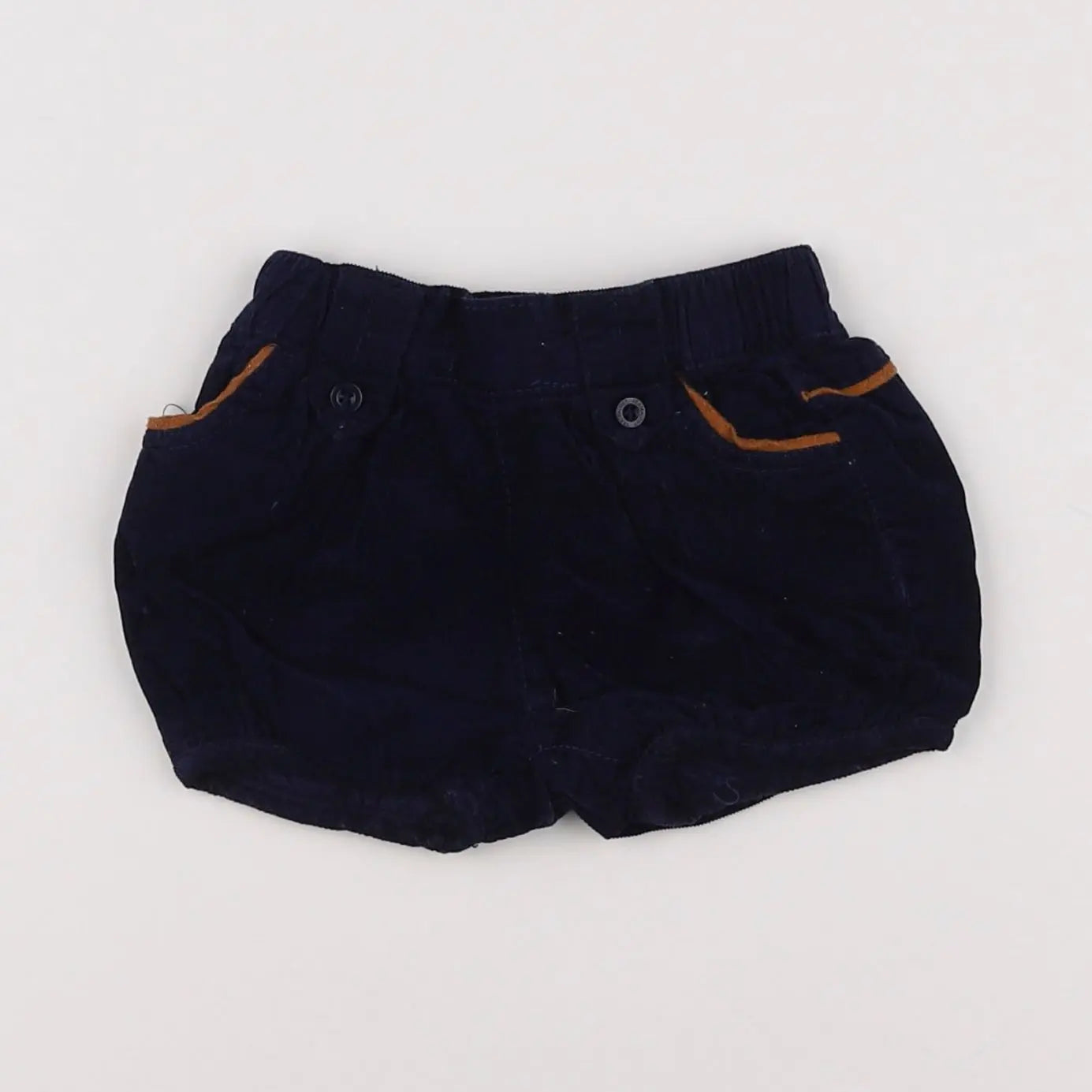 Vertbaudet - short bleu - 6 mois