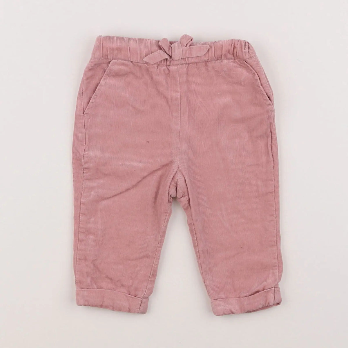Vertbaudet - pantalon rose - 6 mois