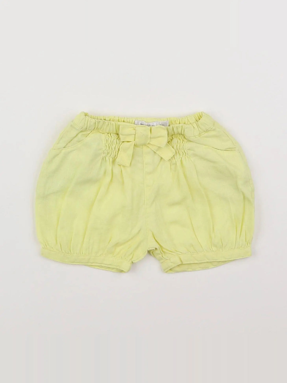 Boutchou - short jaune - 6 mois