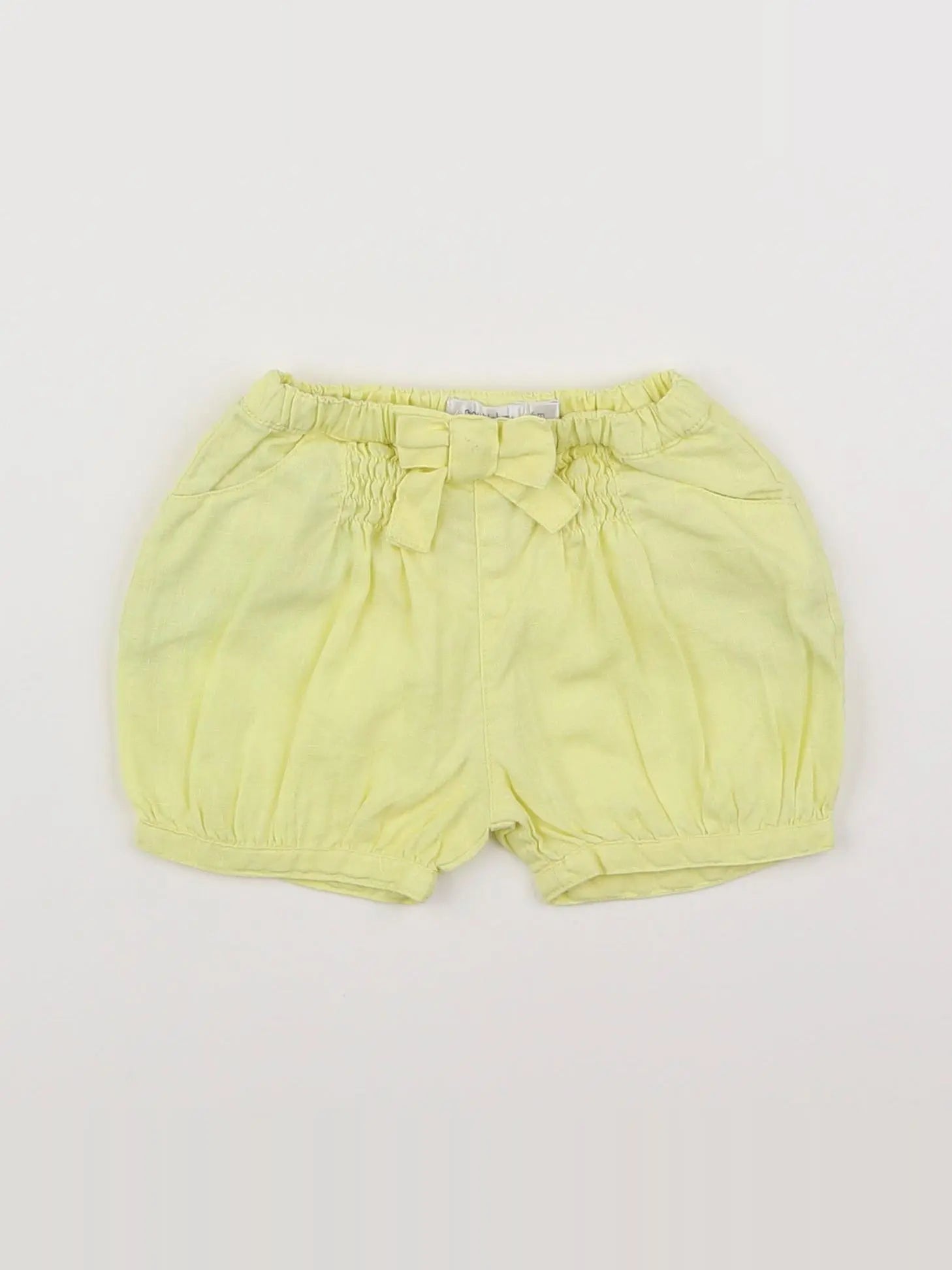 Boutchou - short jaune - 6 mois
