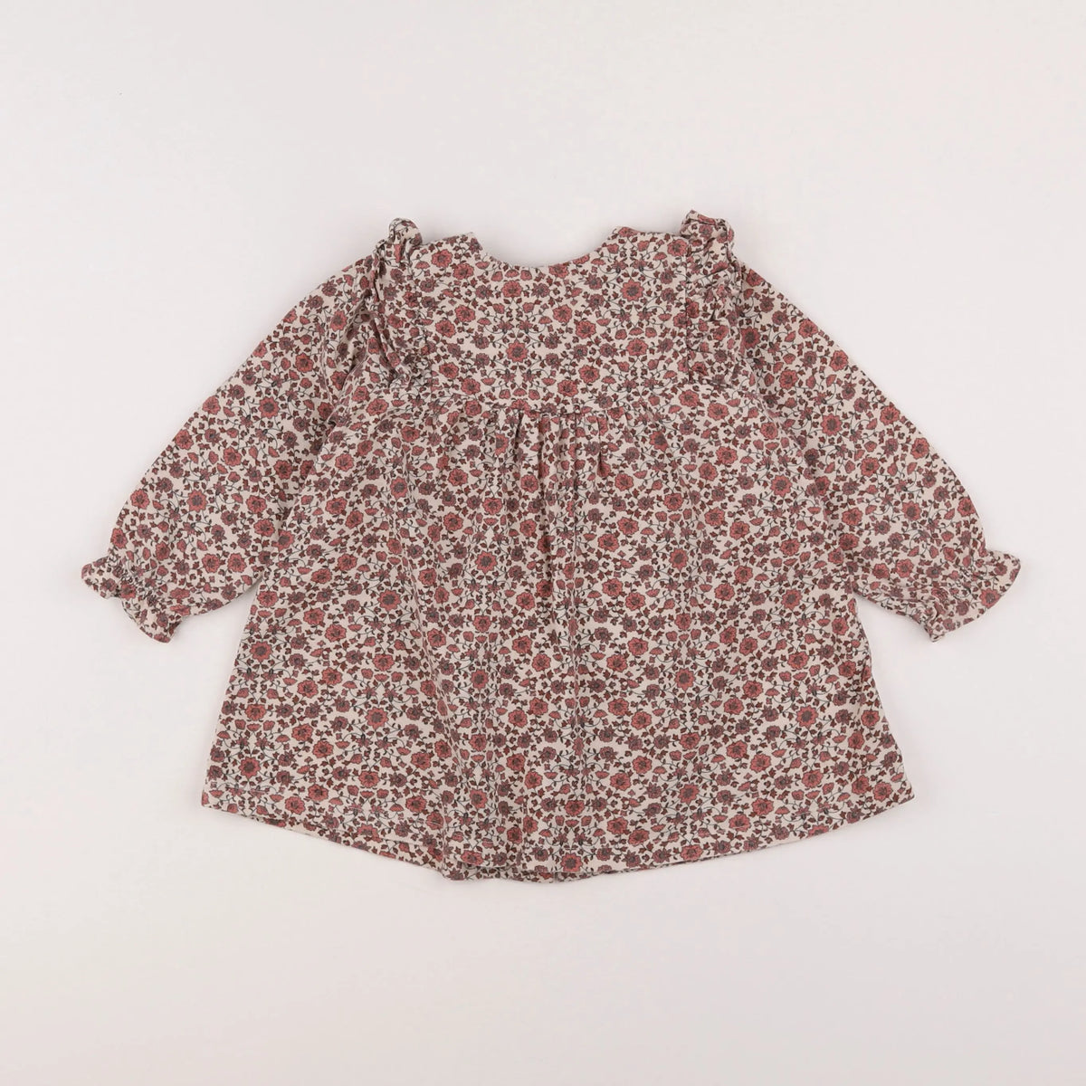 Vertbaudet - robe multicolore - 12 mois