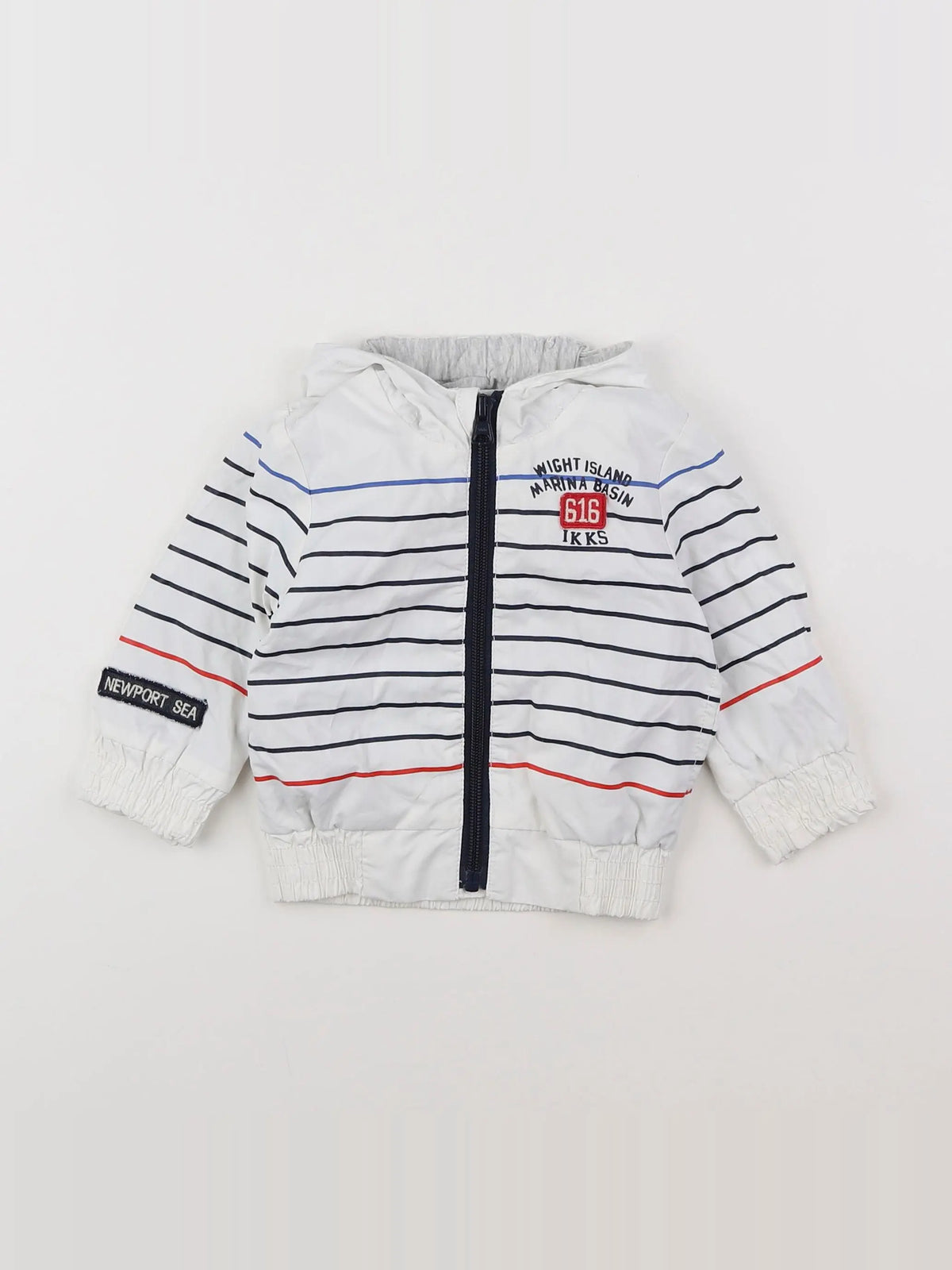 IKKS - coupe-vent blanc - 6 mois