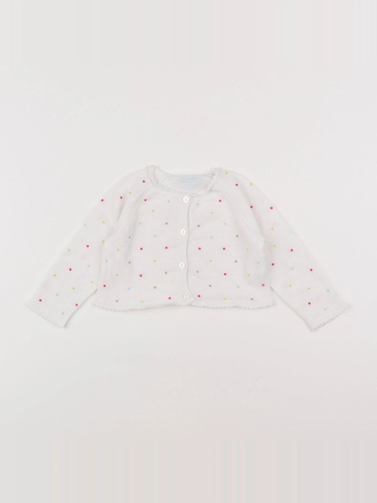 Catimini - gilet blanc, multicolore - 12 mois