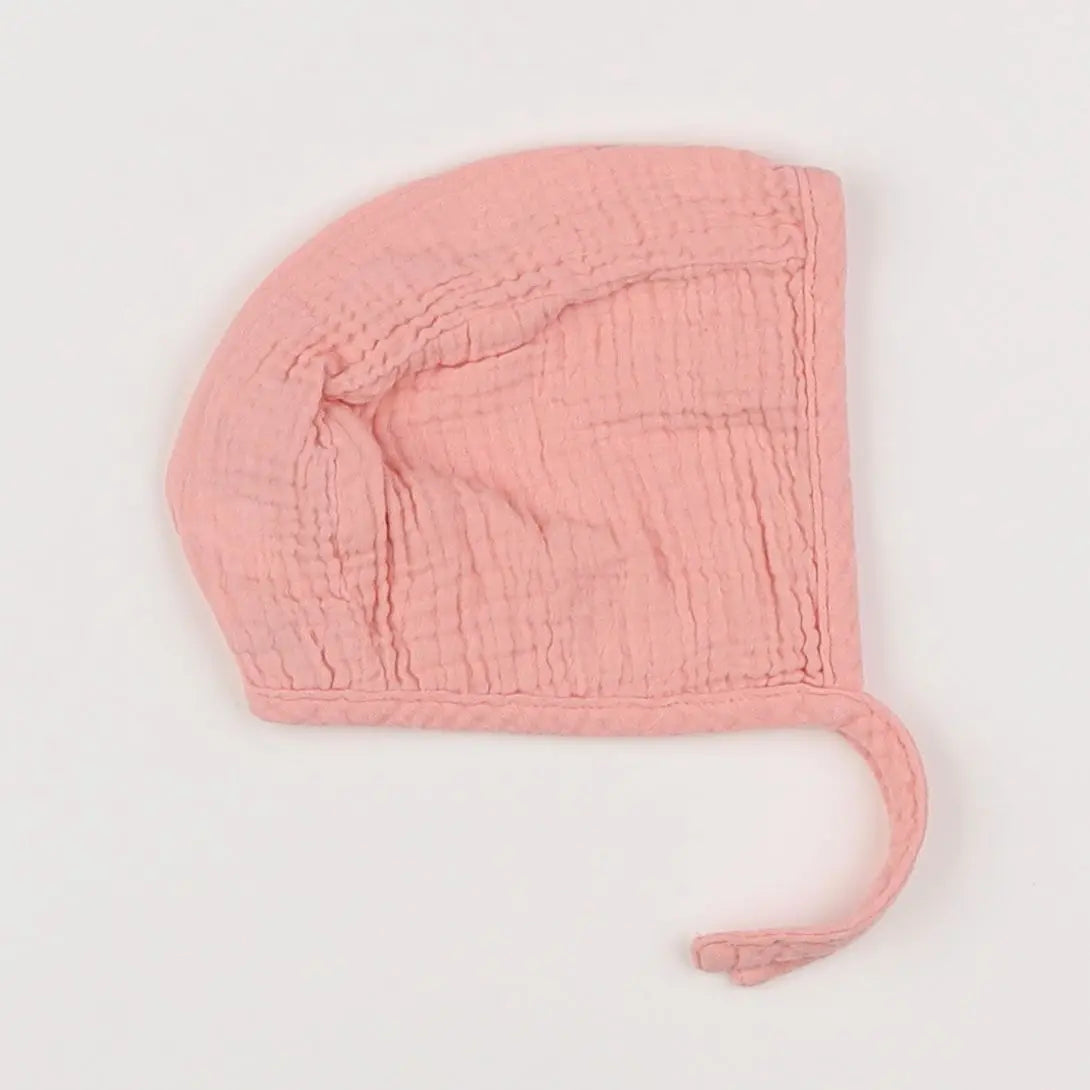 Vertbaudet - bonnet rose - 12 mois