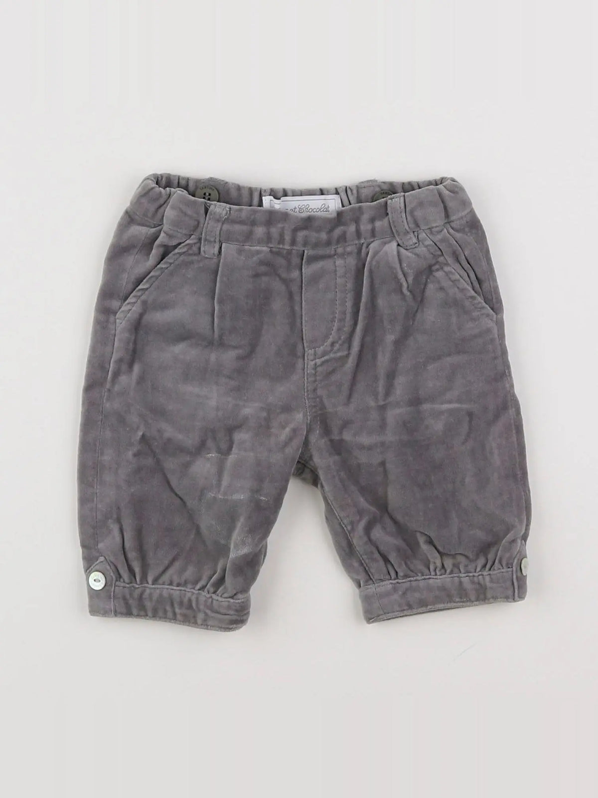 Tartine & Chocolat - pantalon gris - 12 mois