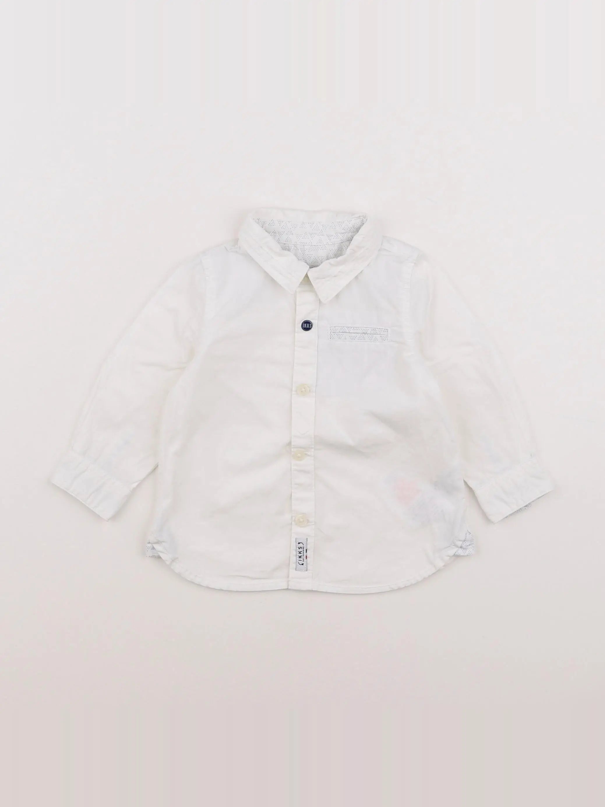 IKKS - chemise blanc - 6 mois