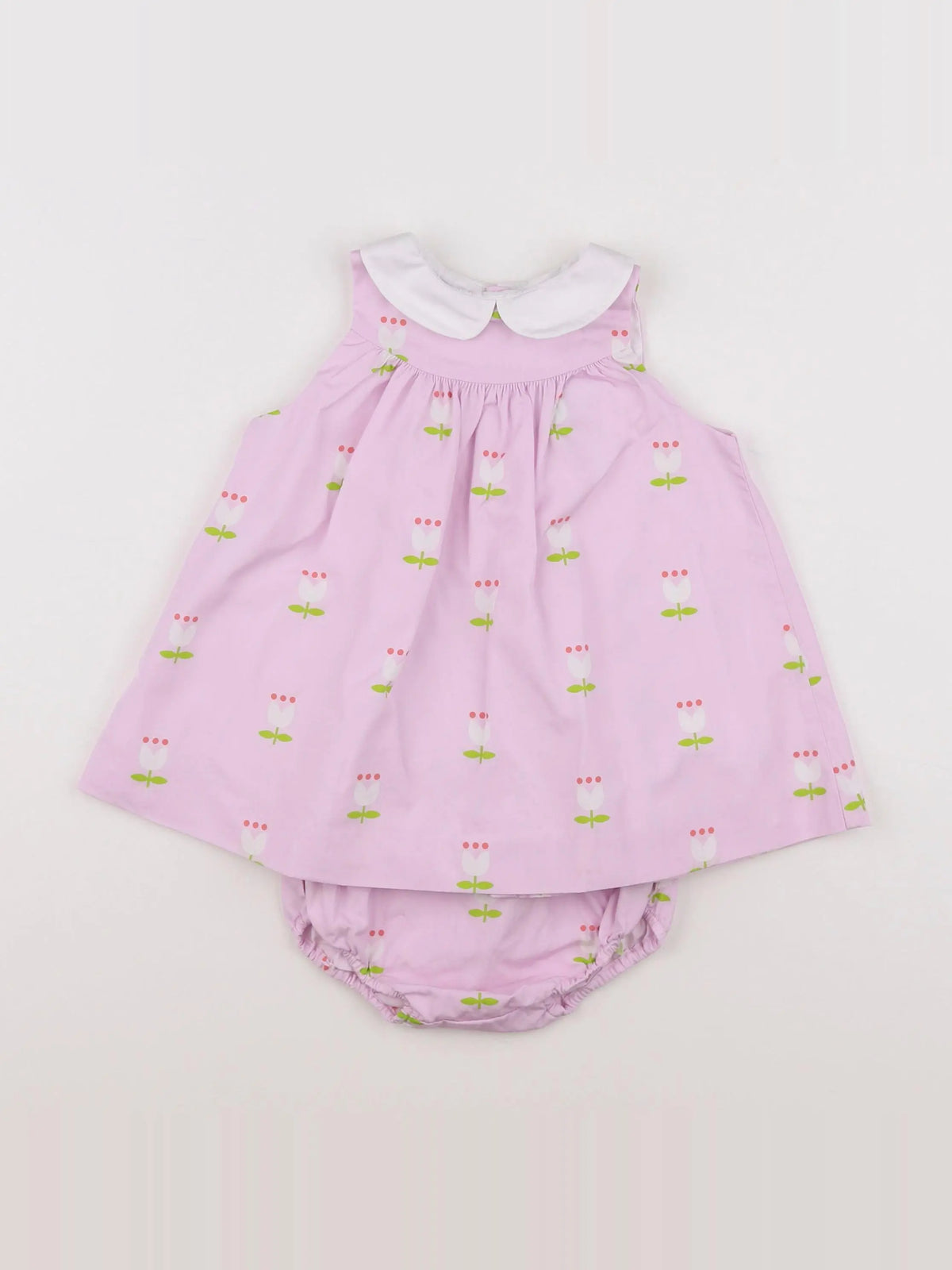 Jacadi - robe violet - 12 mois