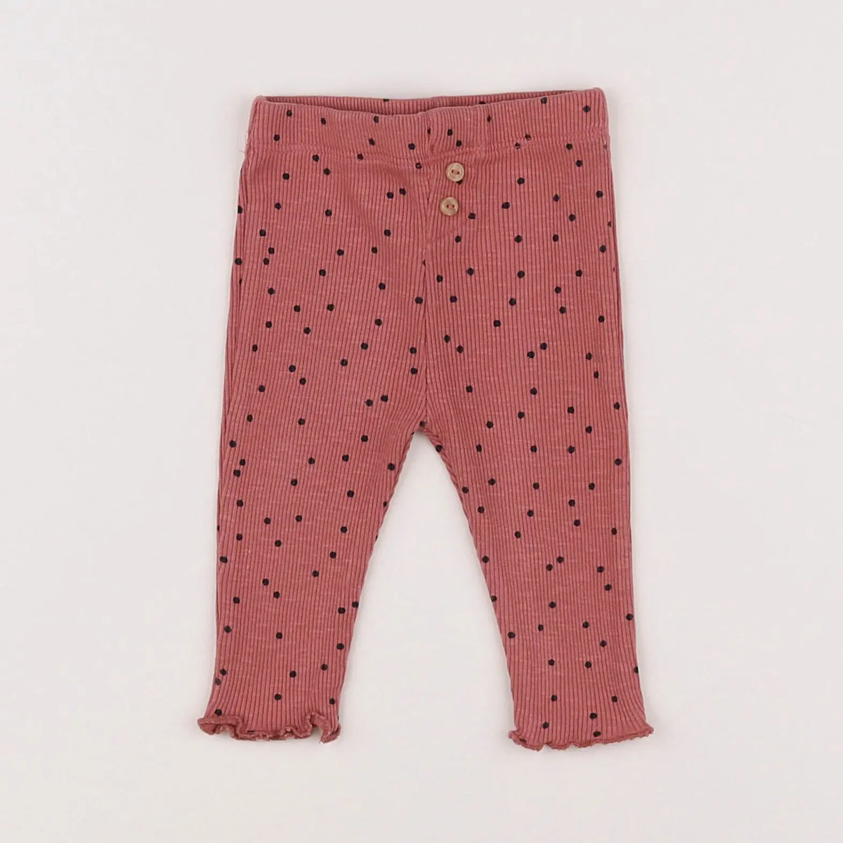 Vertbaudet - legging rose - 3 mois