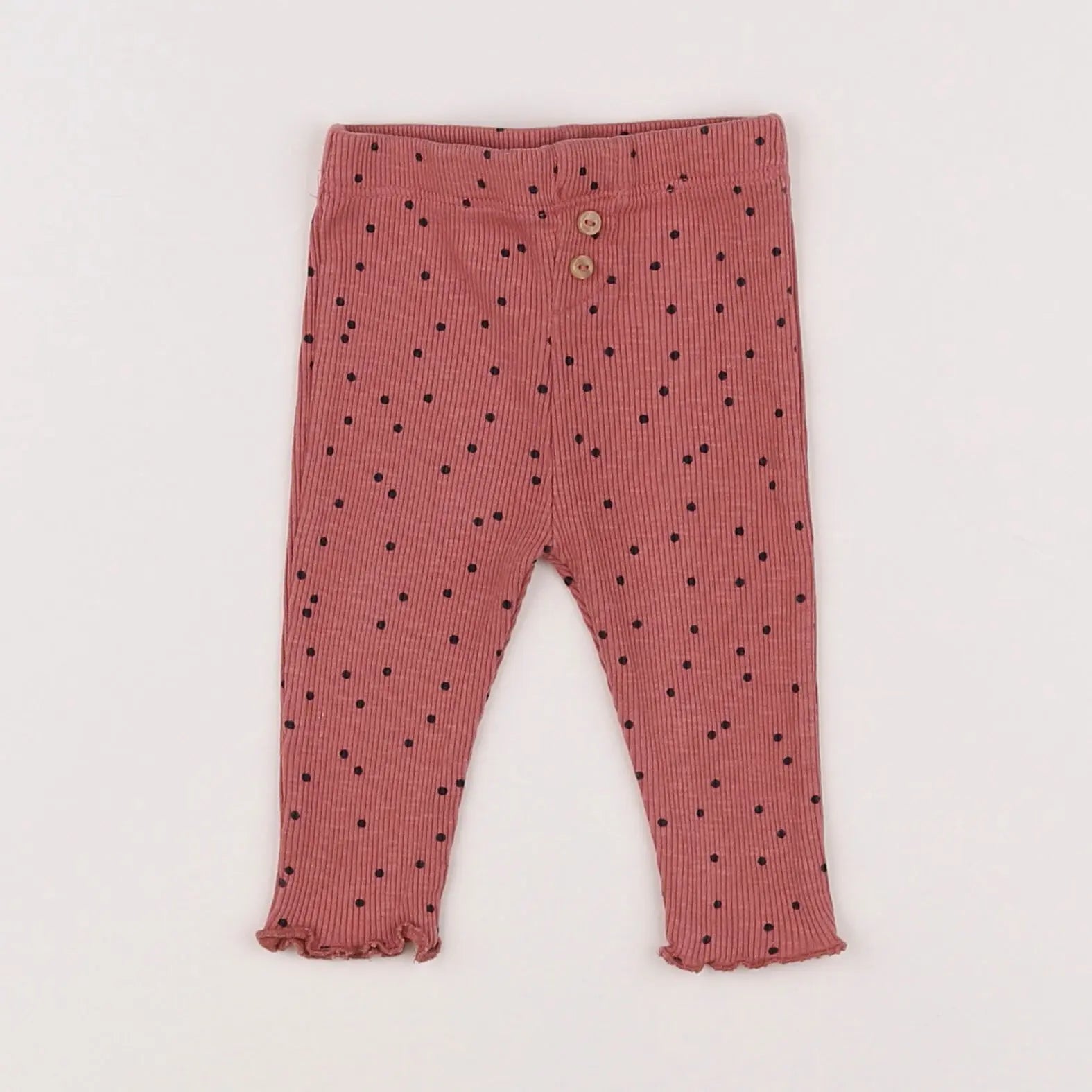 Vertbaudet - legging rose - 3 mois
