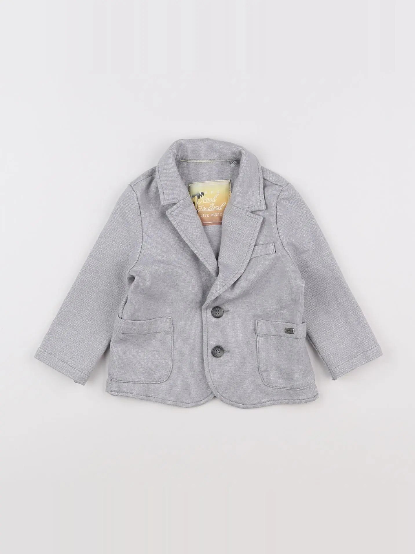 IKKS - veste gris - 18 mois