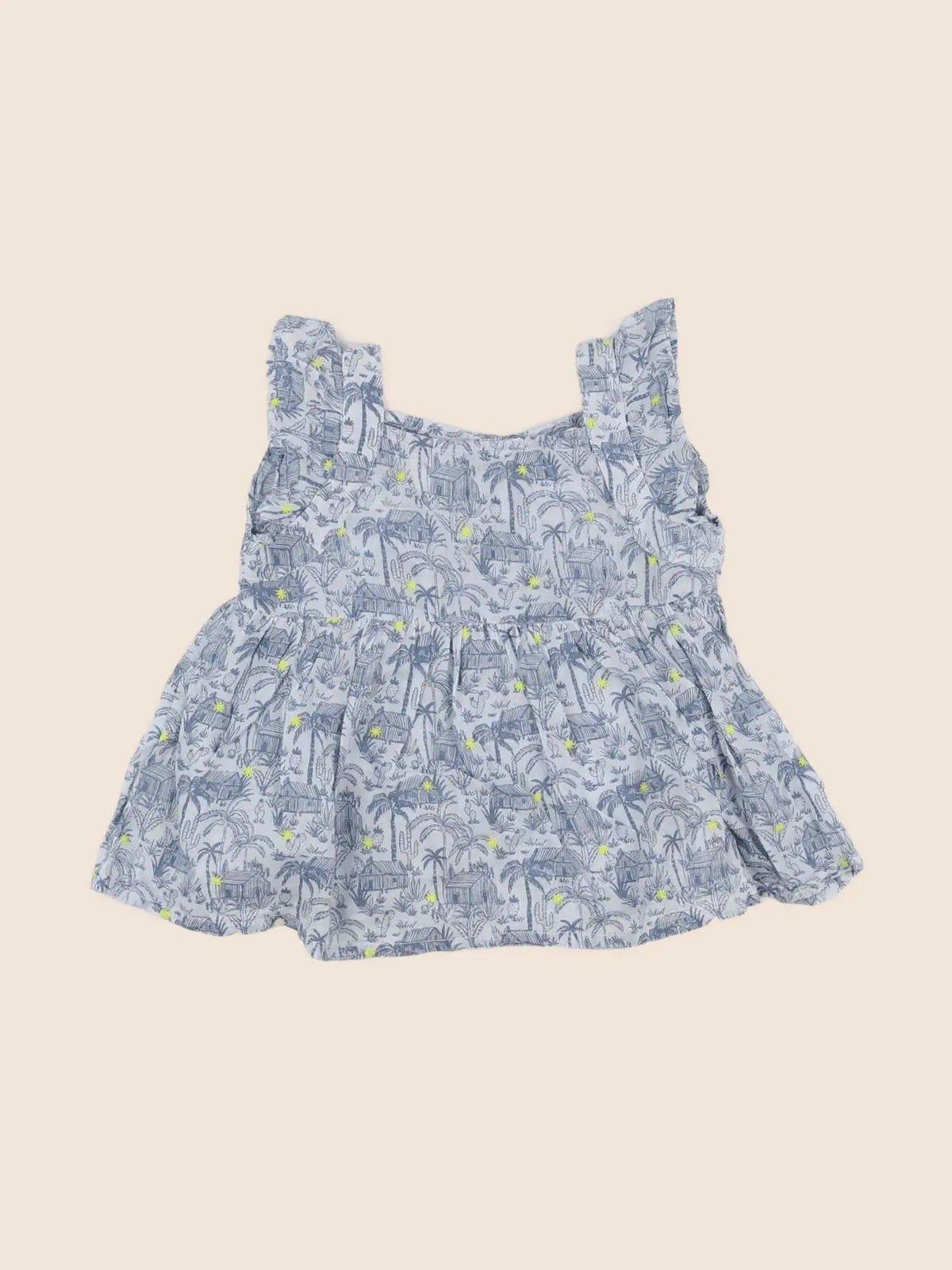 Boutchou - blouse bleu - 18 mois