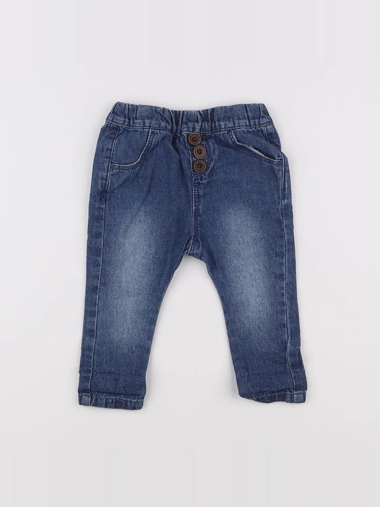 Tape à l'oeil - pantalon bleu - 6 mois