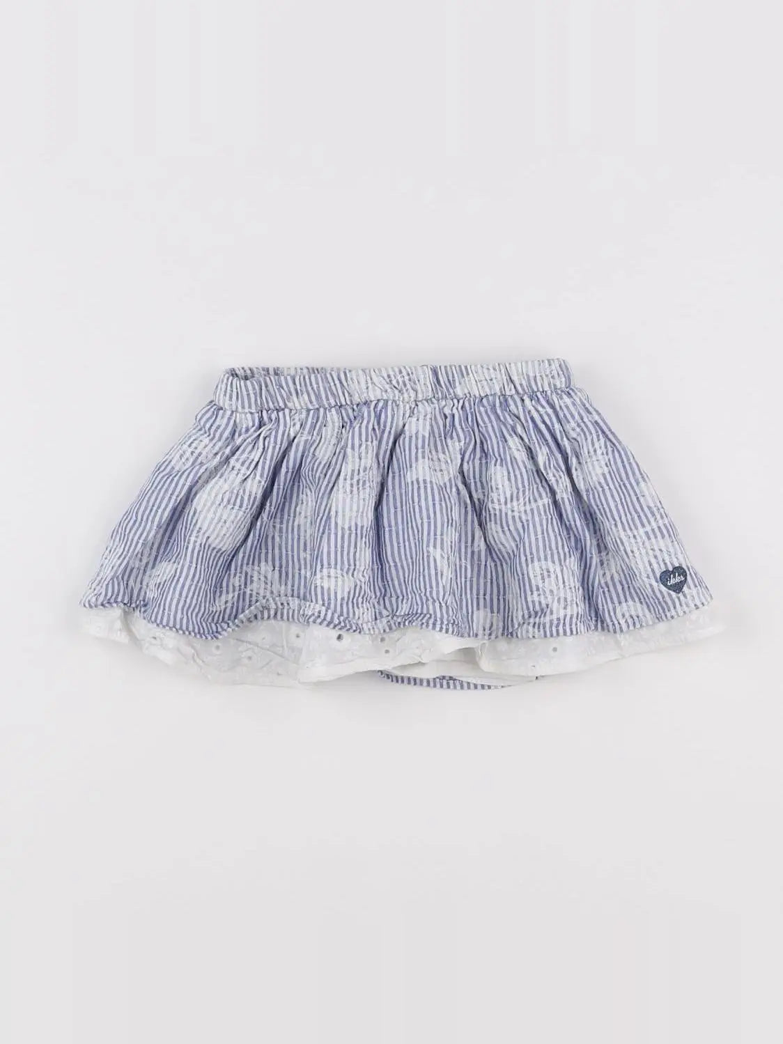 IKKS - jupe bleu - 12 mois