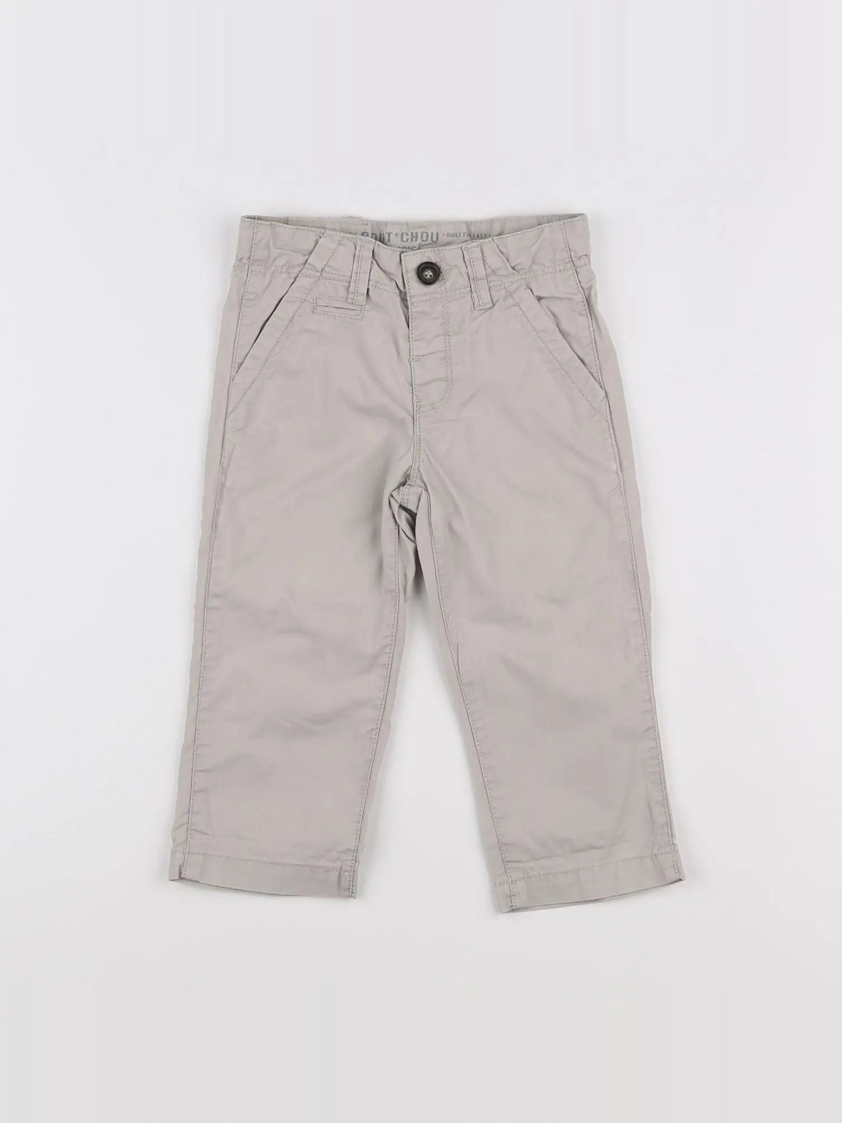 Boutchou - pantalon gris - 12 mois