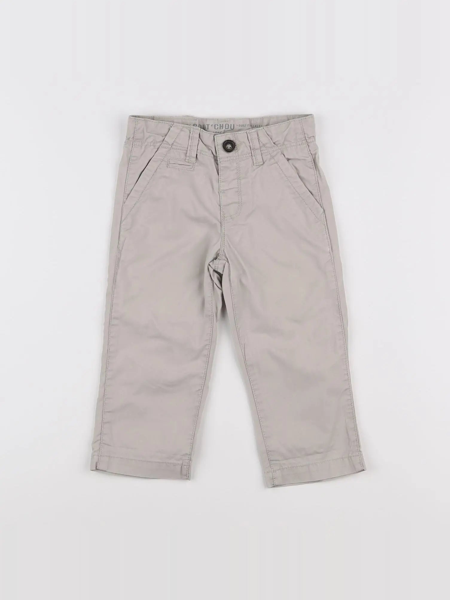 Boutchou - pantalon gris - 12 mois
