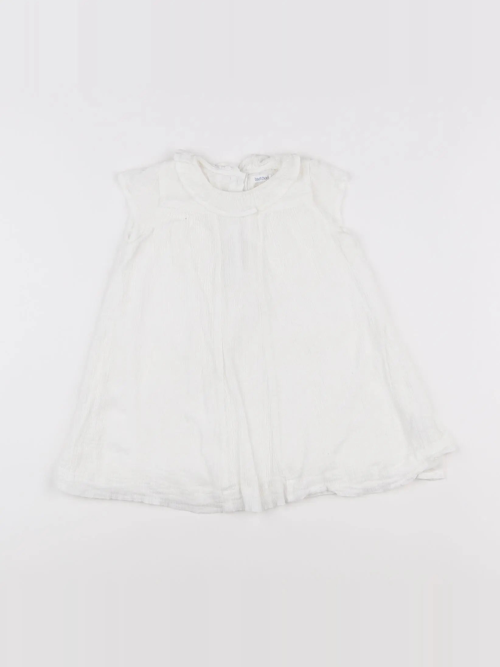 Boutchou - robe blanc - 12 mois