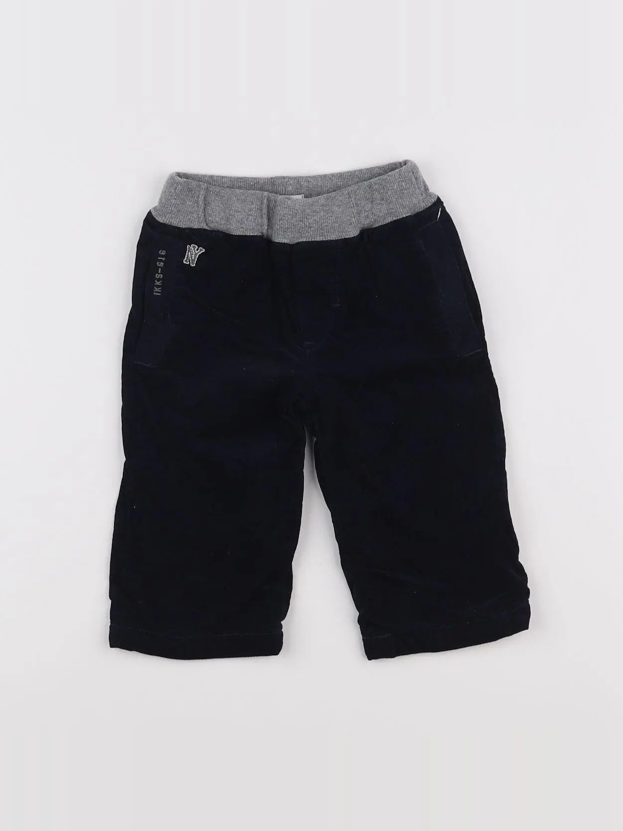 IKKS - pantalon bleu - 6 mois