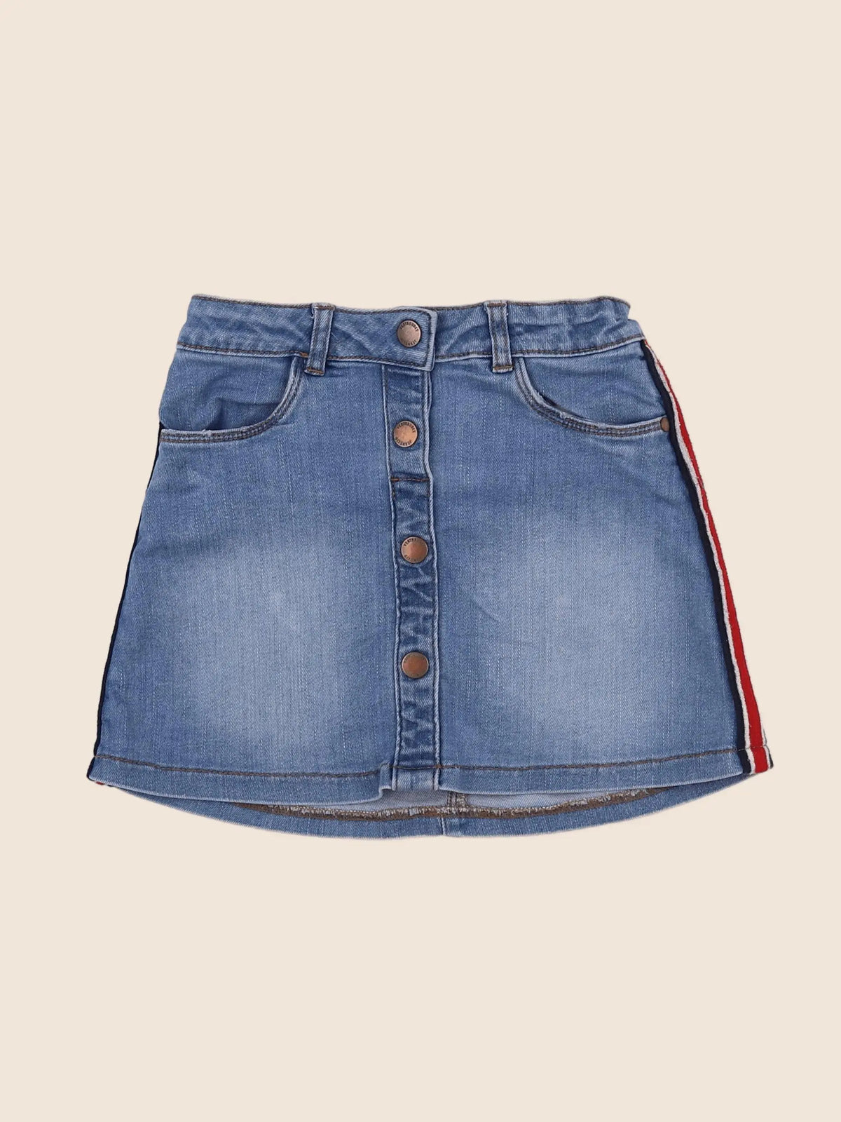 Vertbaudet - jupe bleu - 6 ans