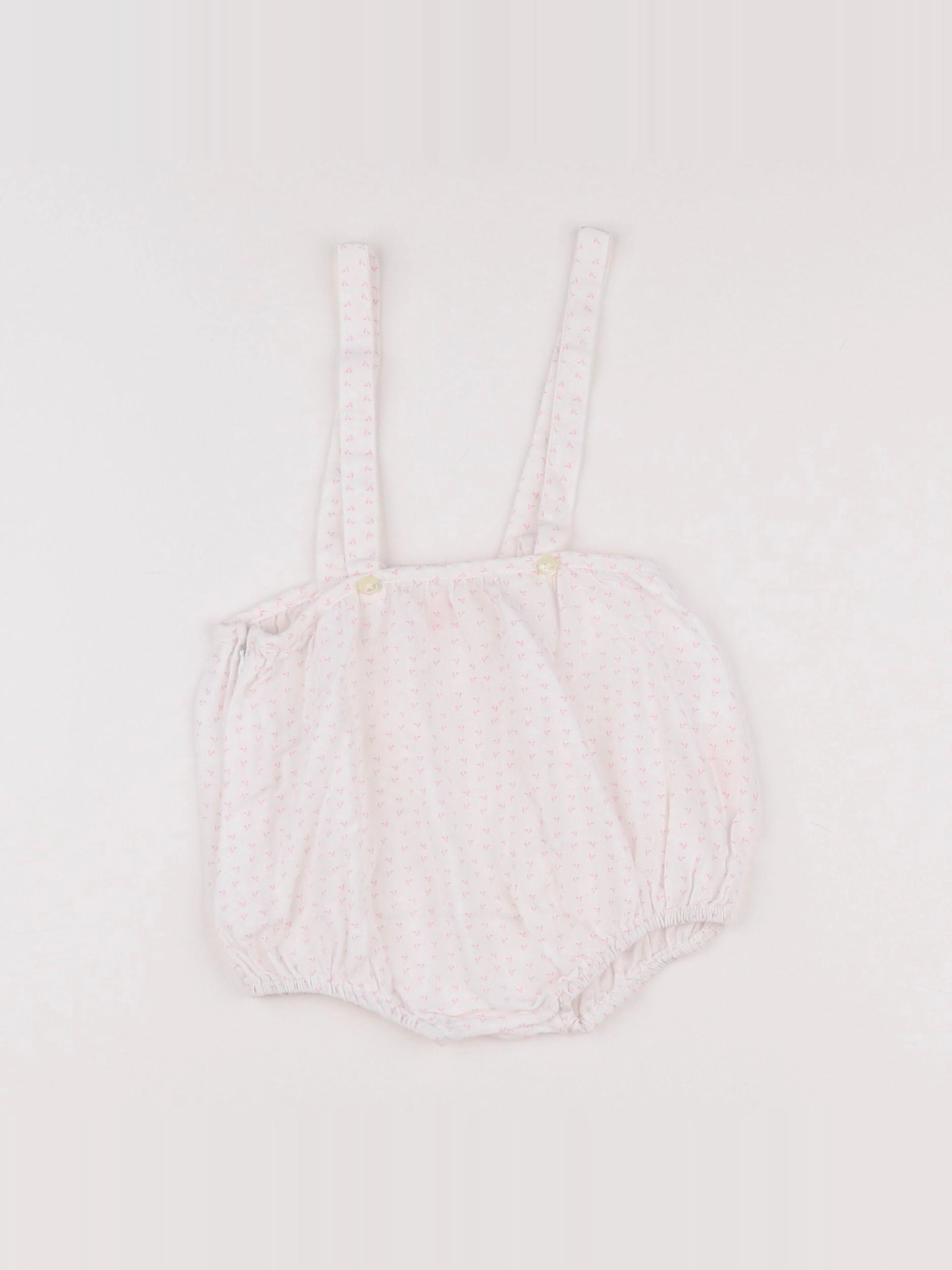 Gocco - bloomer blanc - 9/12 mois