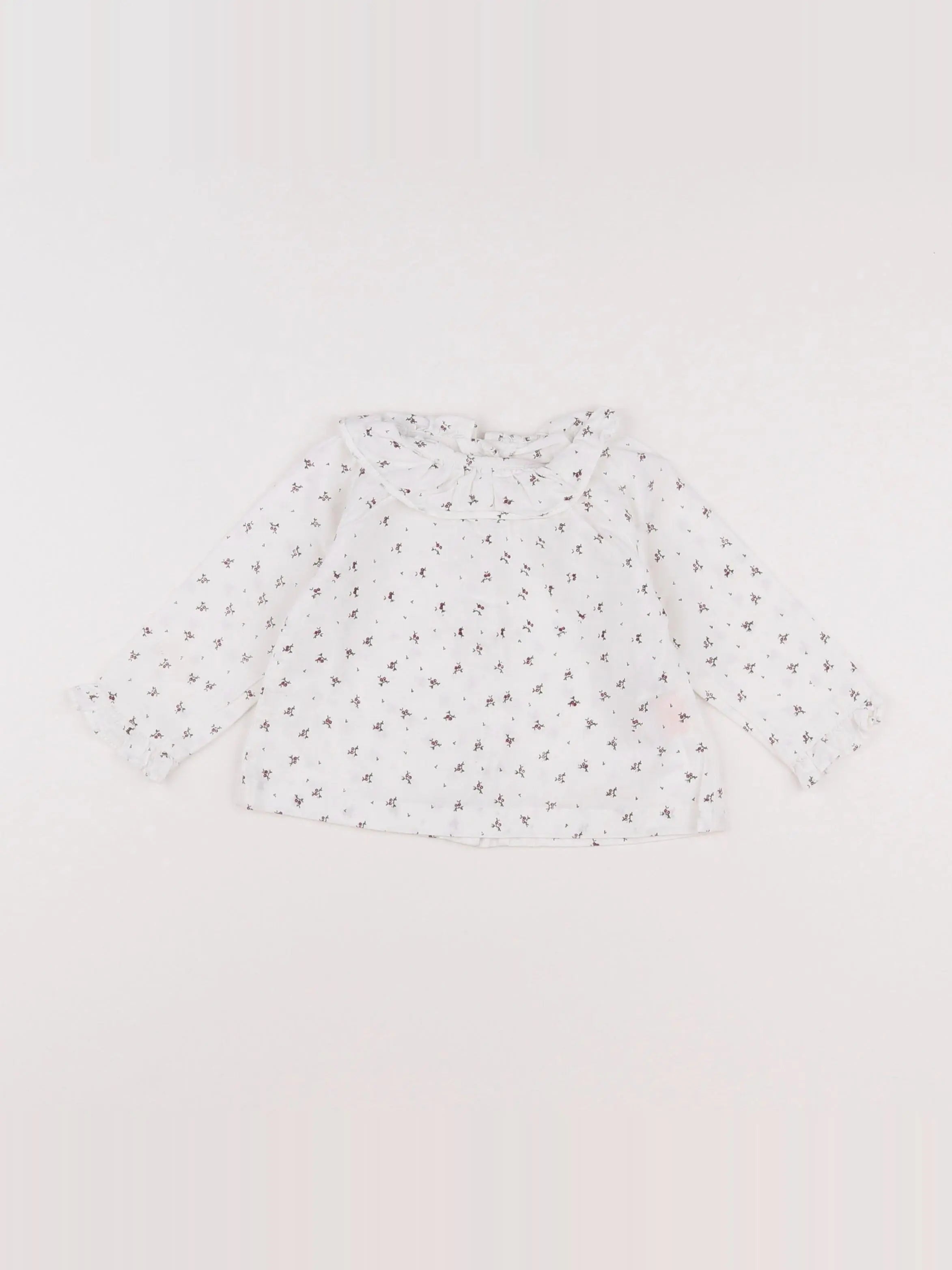 Gocco - blouse blanc - 3/6 mois